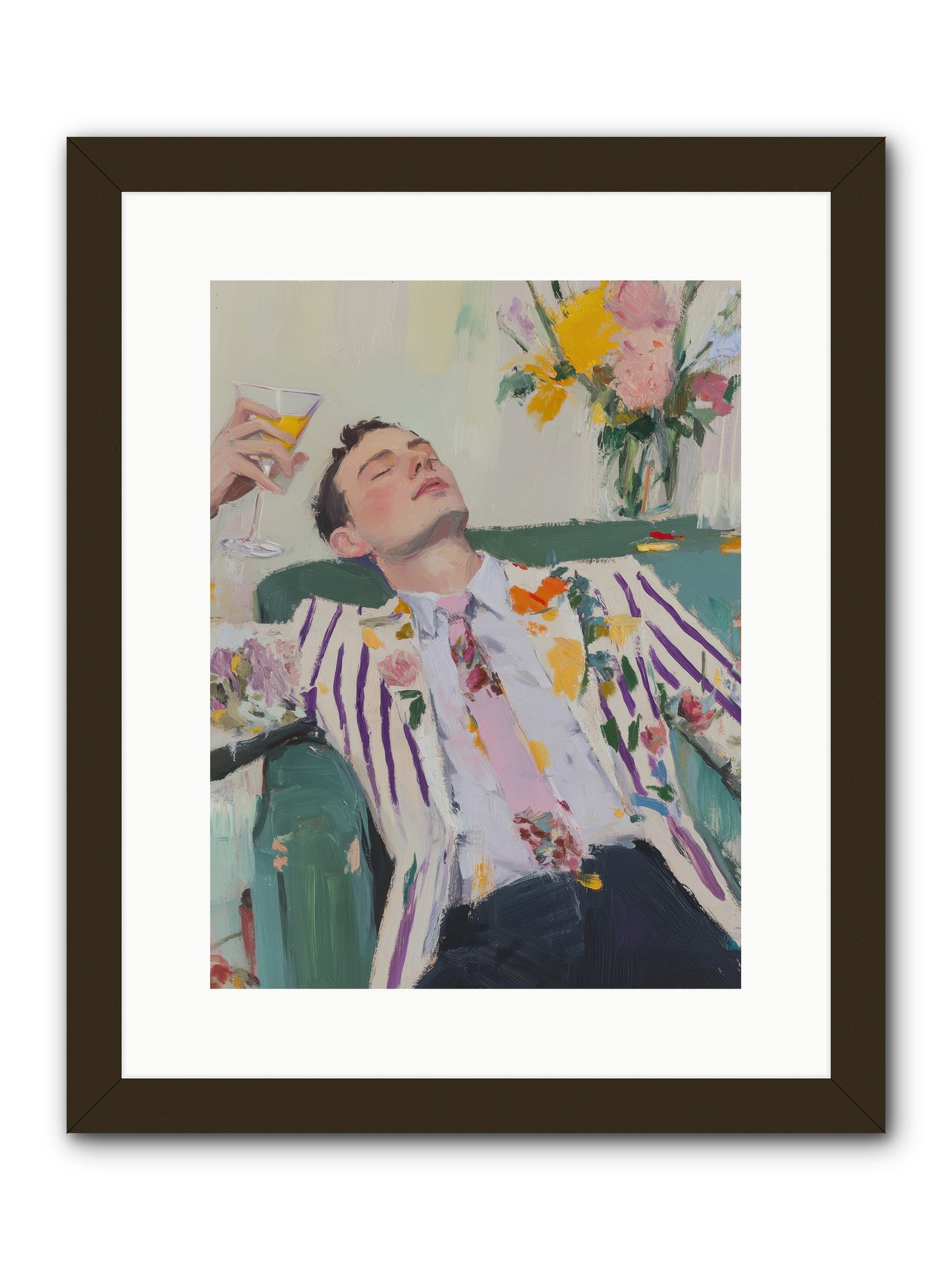Stolen Slumber -- Framed Print - Black 12x16