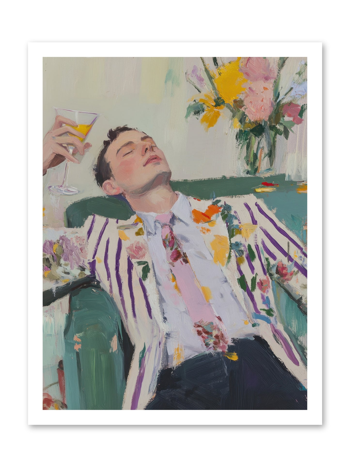 Stolen Slumber -- Loose Canvas Print 18x24