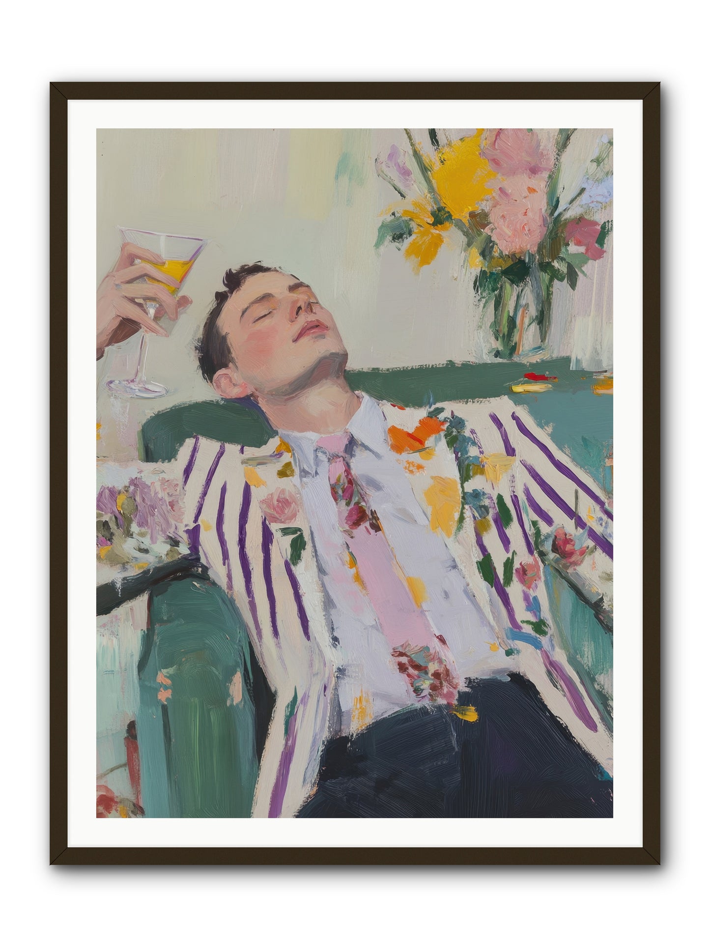 Stolen Slumber -- Framed Print - Black 36x48