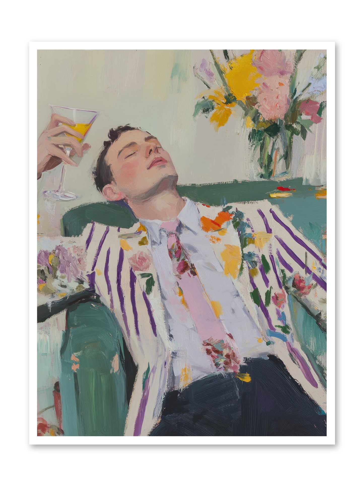 Stolen Slumber -- Loose Canvas Print 36x48