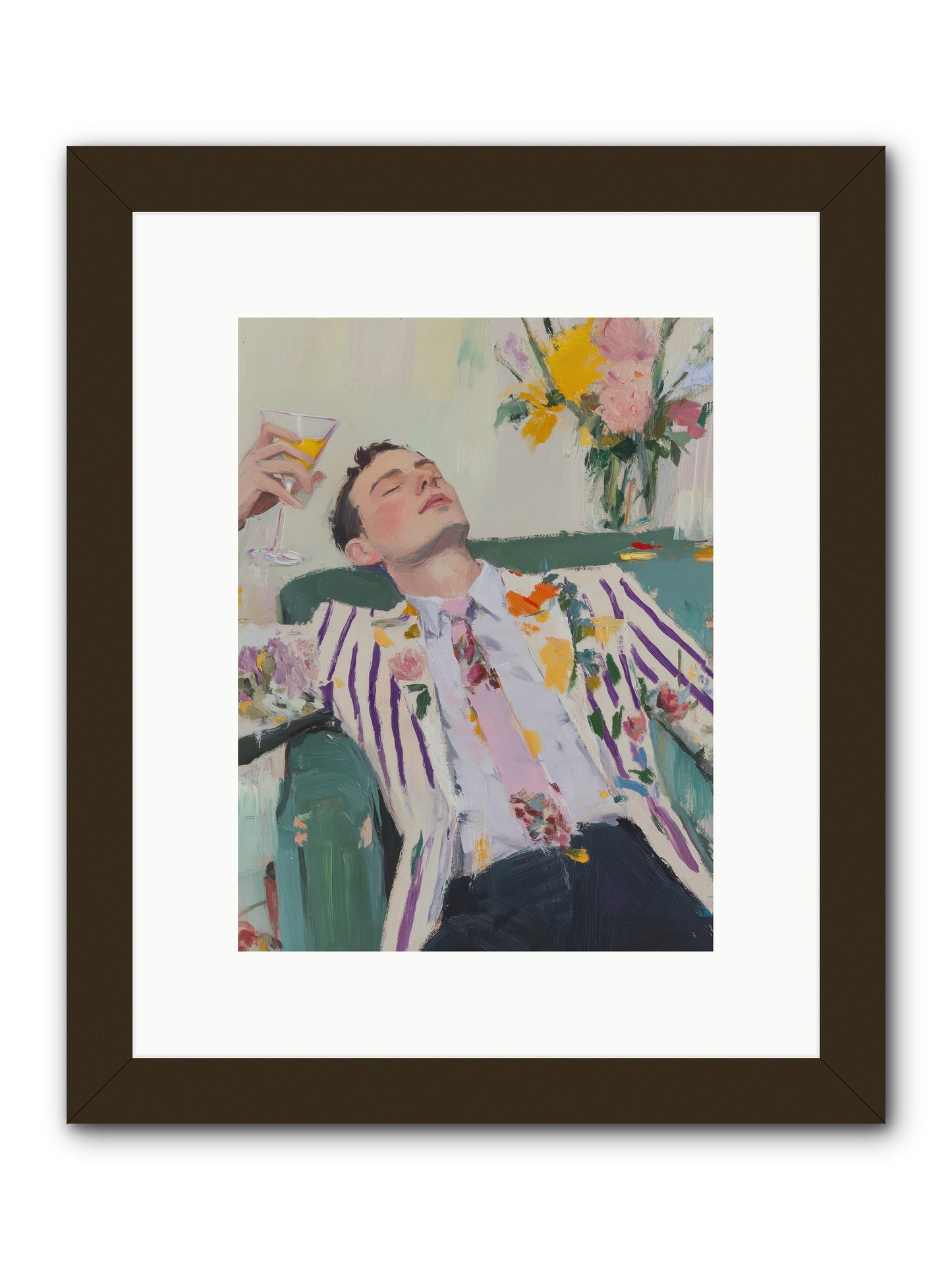 Stolen Slumber -- Framed Print - Black 9x12