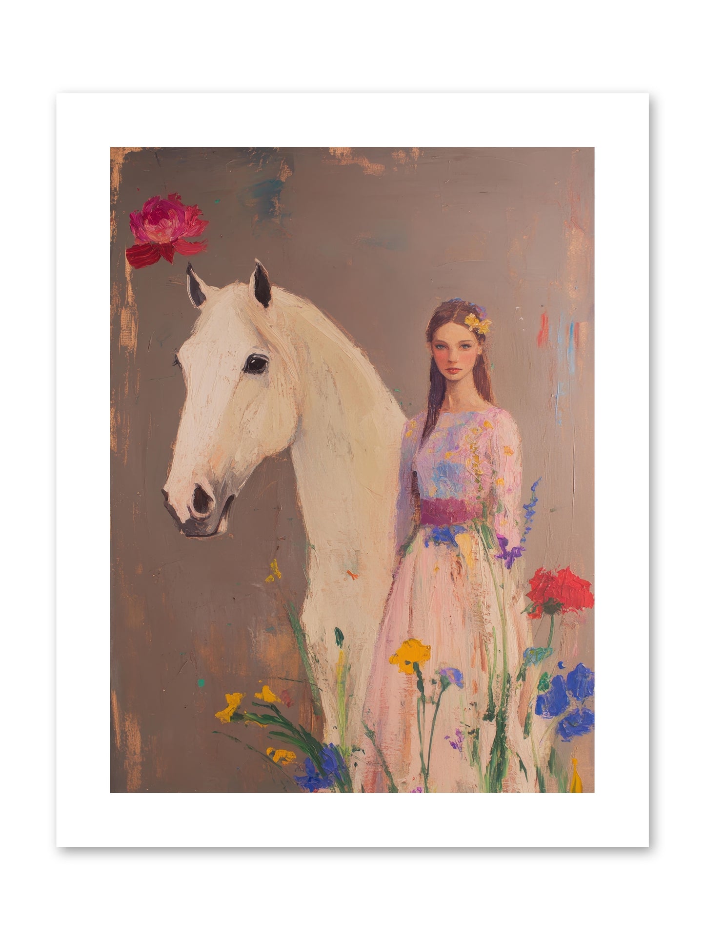Stone Meadow -- Loose Canvas Print 9x12