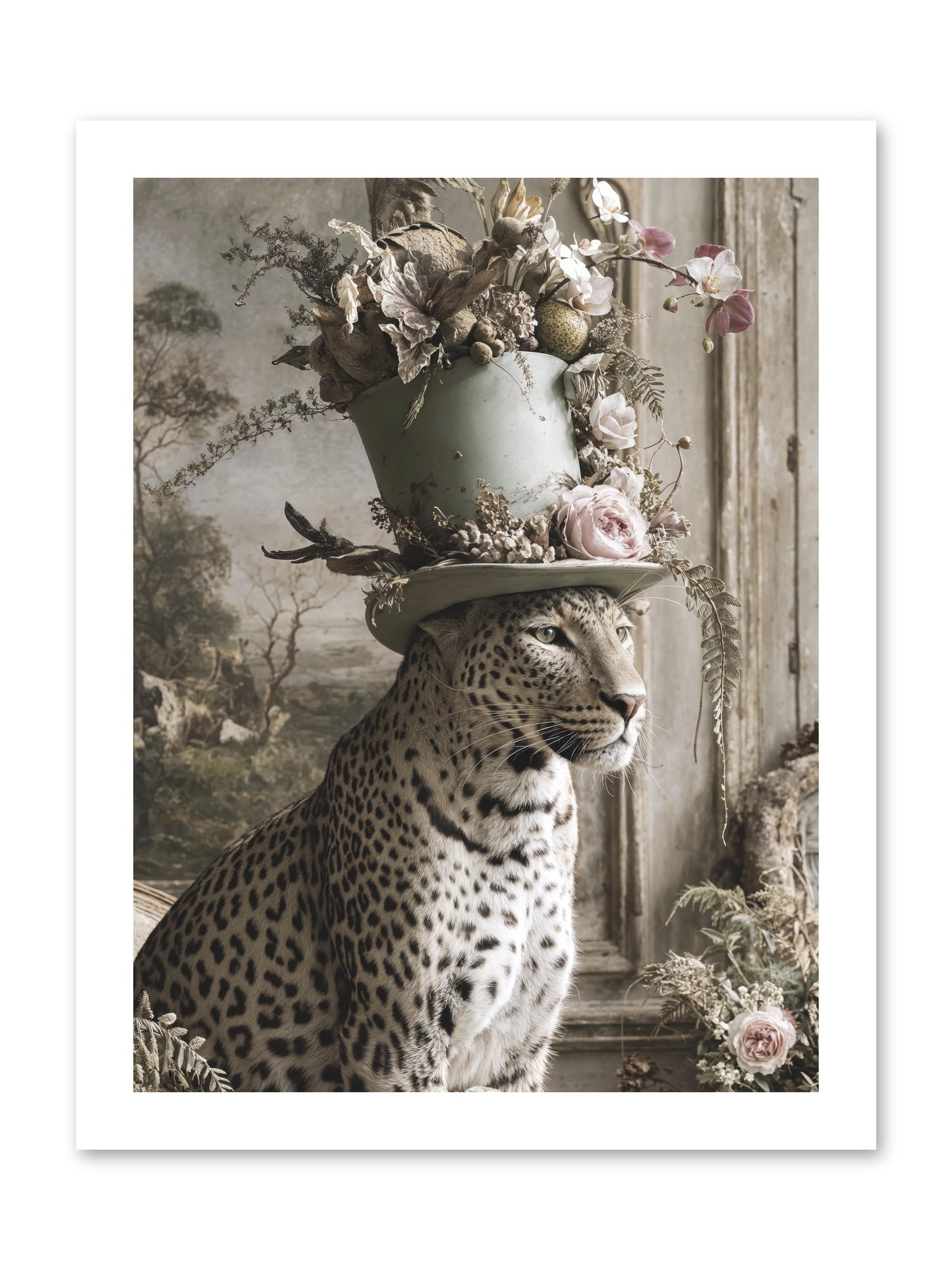 Stories Unveiled -- Loose Canvas Print 12x16