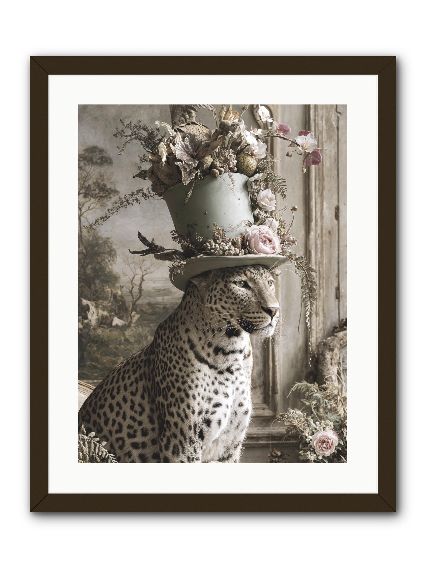 Stories Unveiled -- Framed Print - Black 18x24