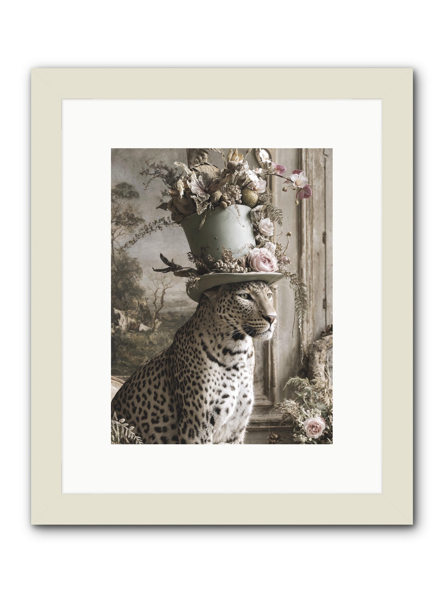 Stories Unveiled -- Framed Print - White 9x12