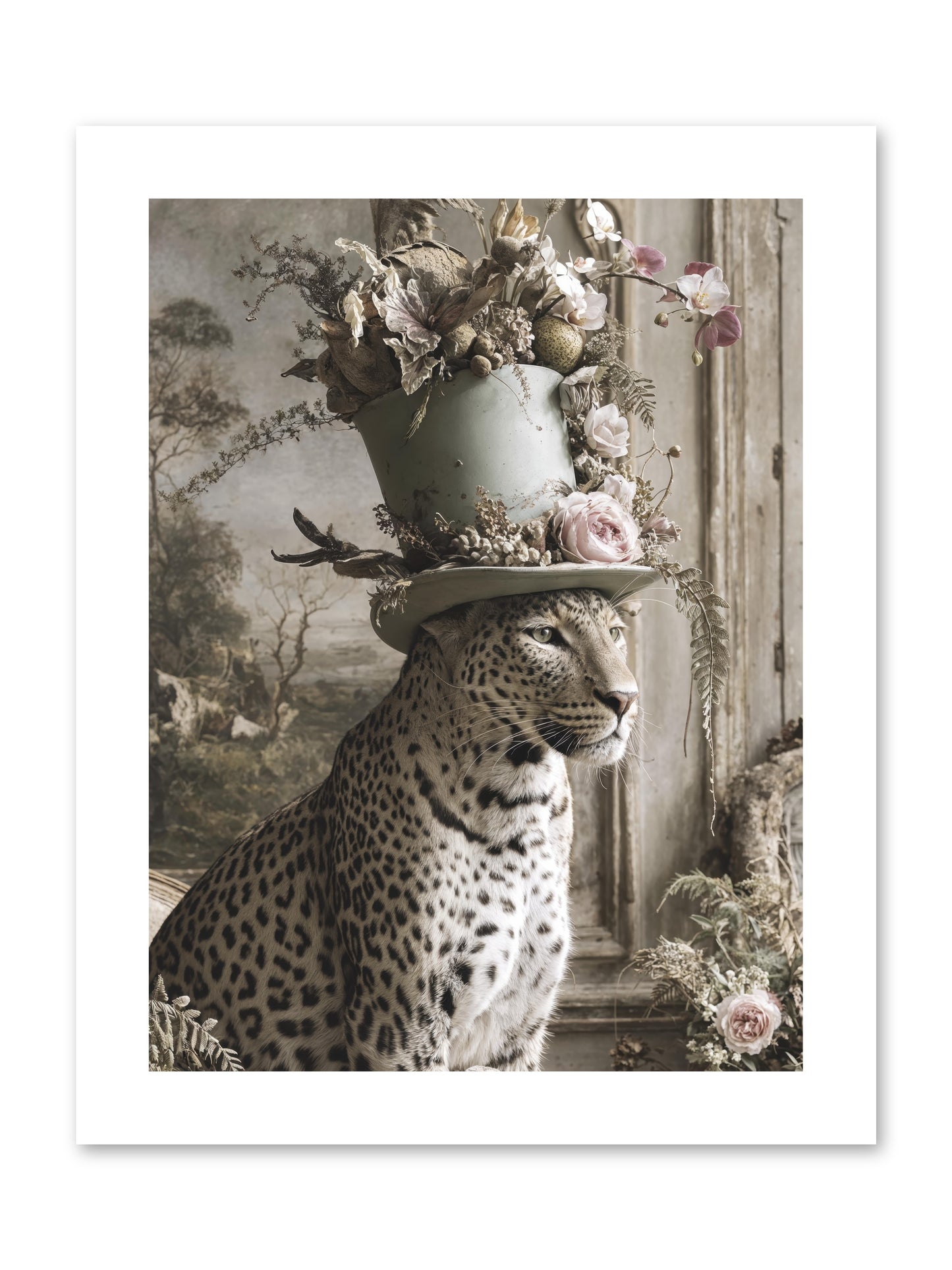 Stories Unveiled -- Loose Canvas Print 9x12