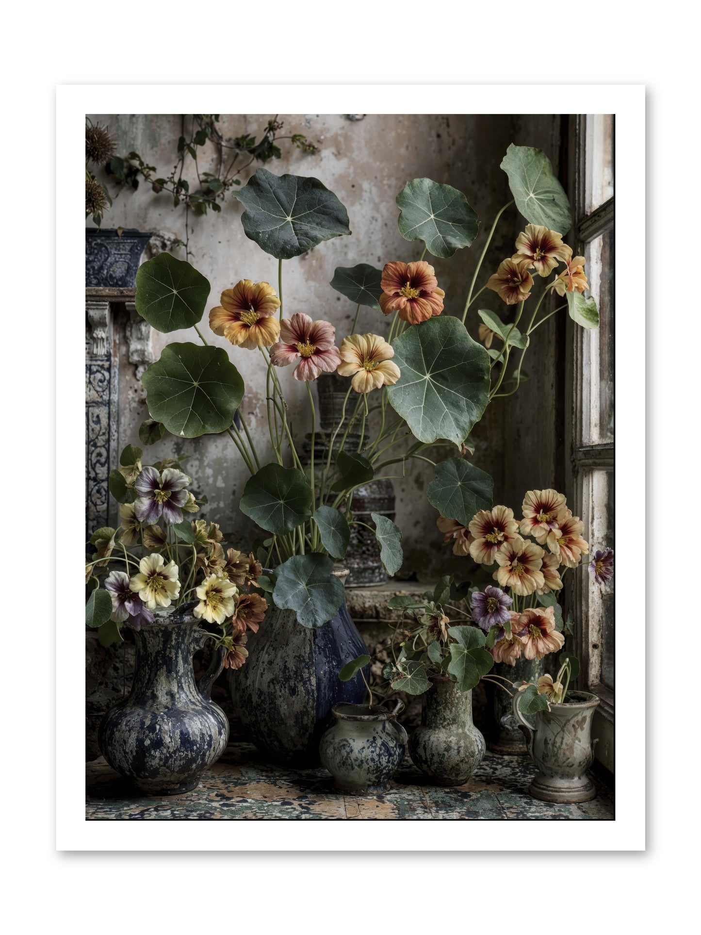 Stories written in gold -- Loose Canvas Print 18x24
