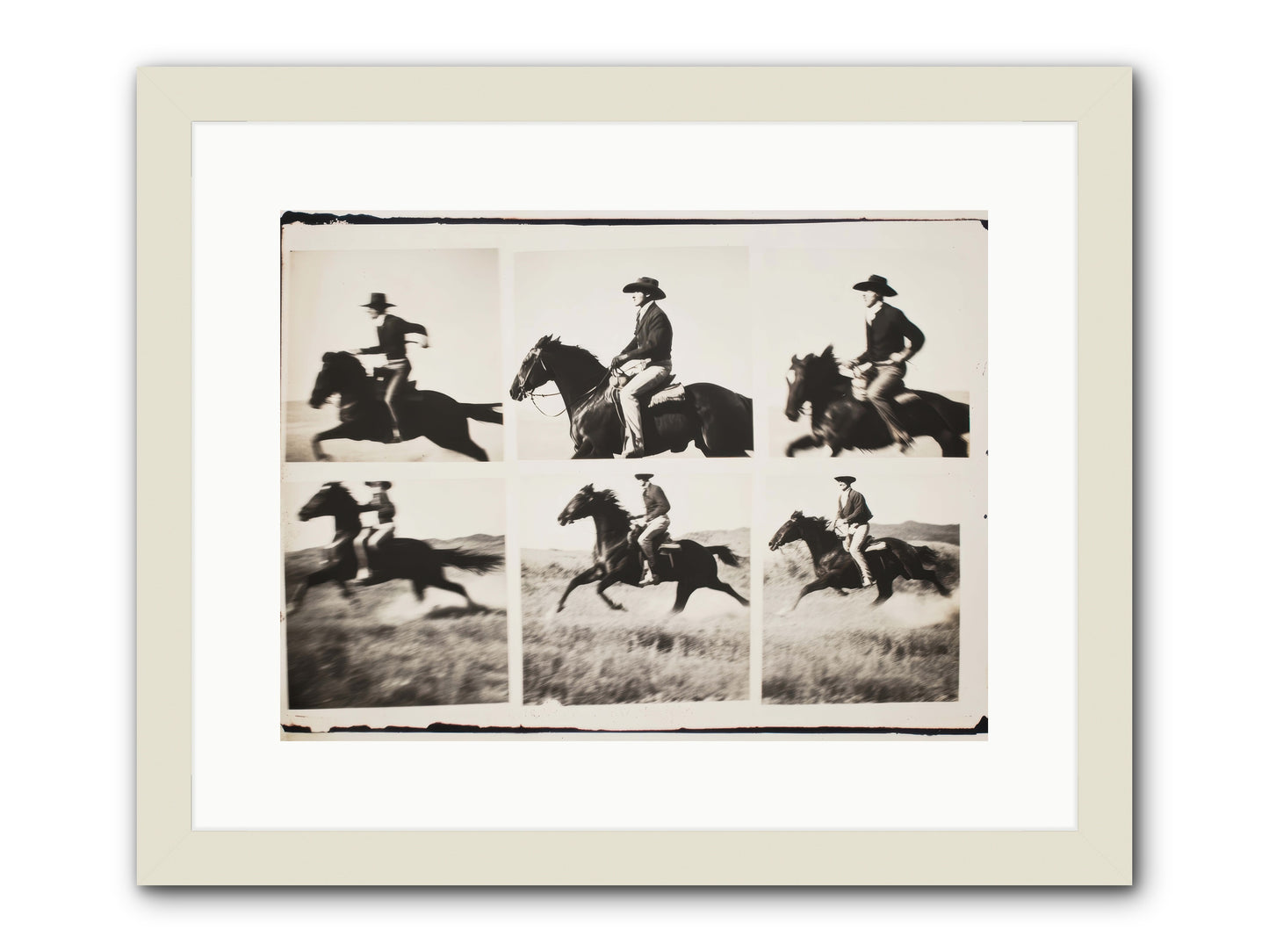 Storm Chaser  -- Framed Print - White 16x12