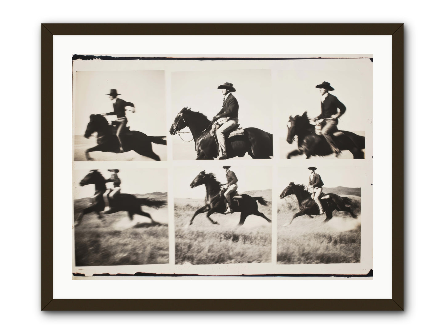 Storm Chaser  -- Framed Print - Black 32x24