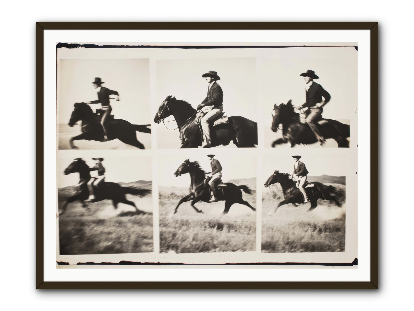 Storm Chaser  -- Framed Print - Black 48x36