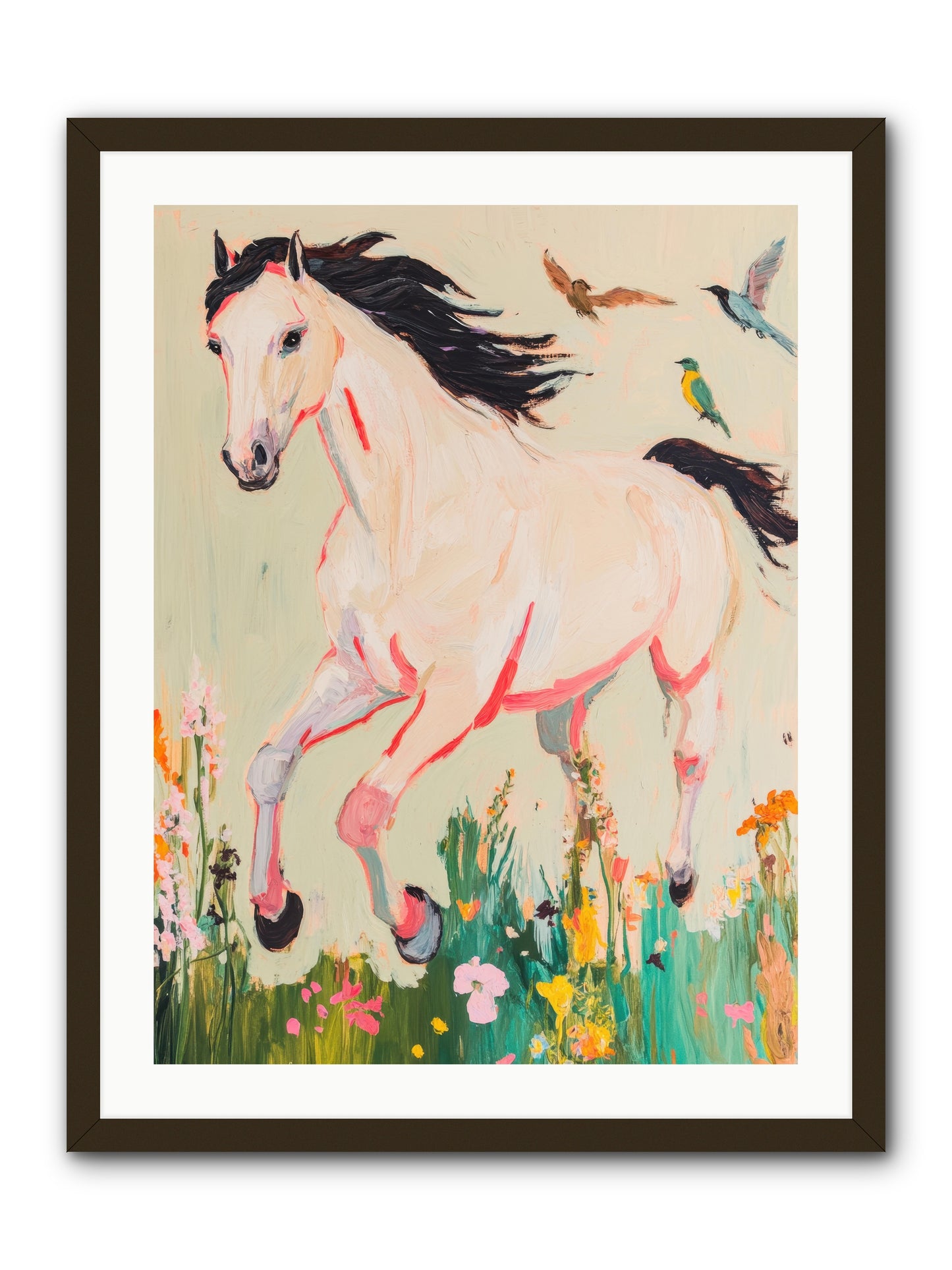 Story Weaver -- Framed Print - Black 24x32