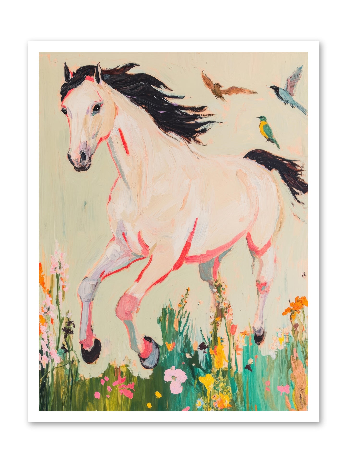 Story Weaver -- Loose Canvas Print 24x32