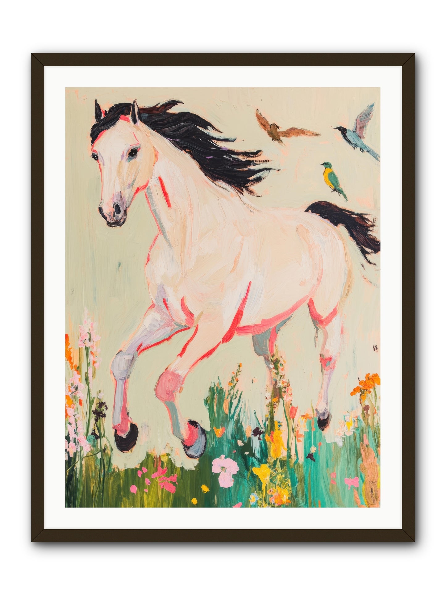 Story Weaver -- Framed Print - Black 30x40