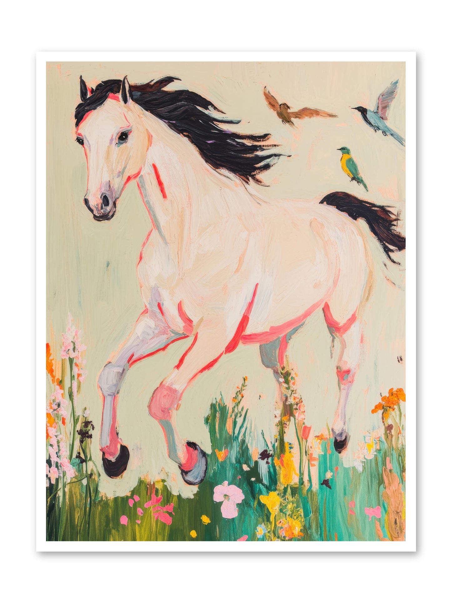 Story Weaver -- Loose Canvas Print 36x48