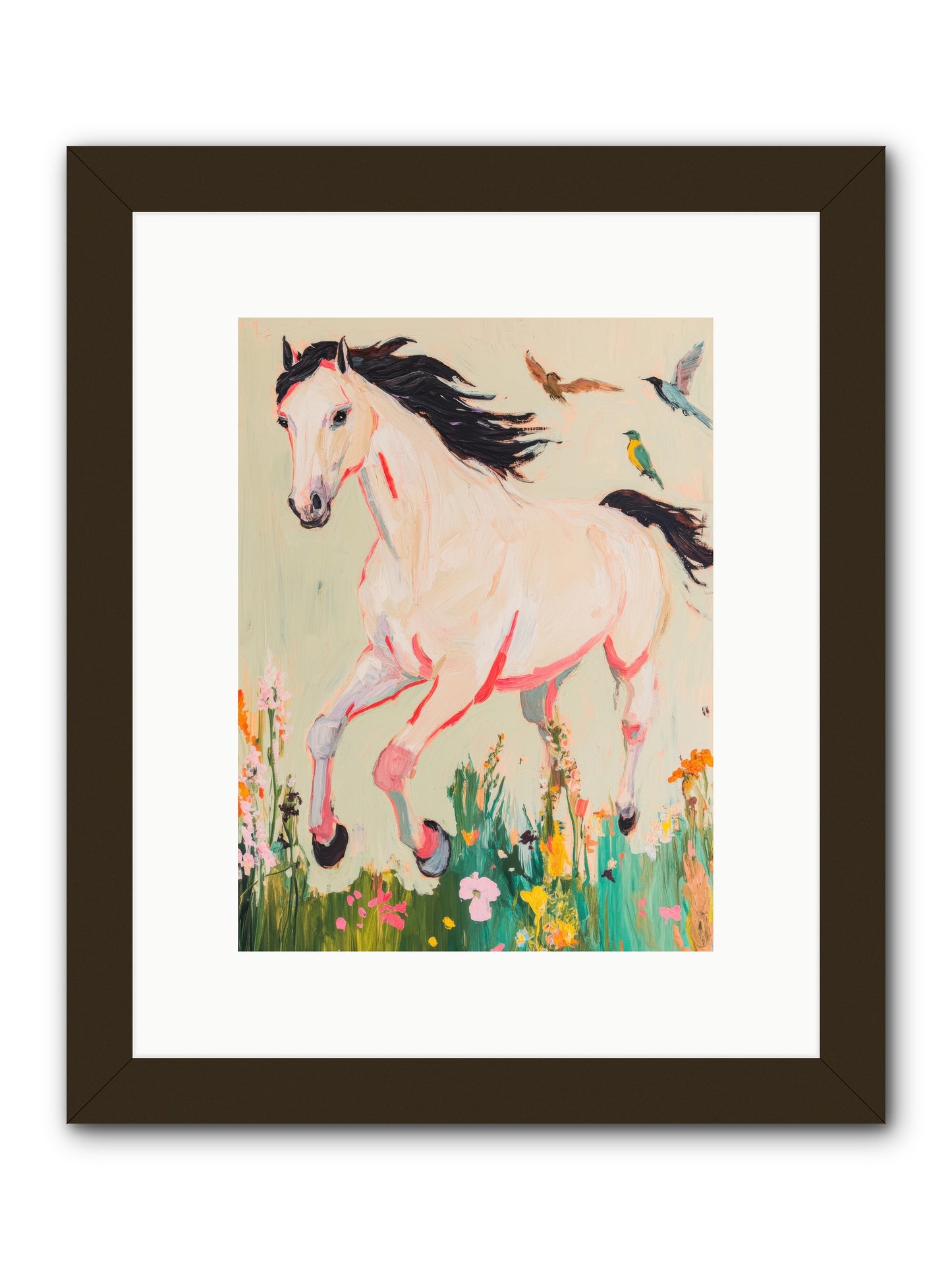 Story Weaver -- Framed Print - Black 9x12