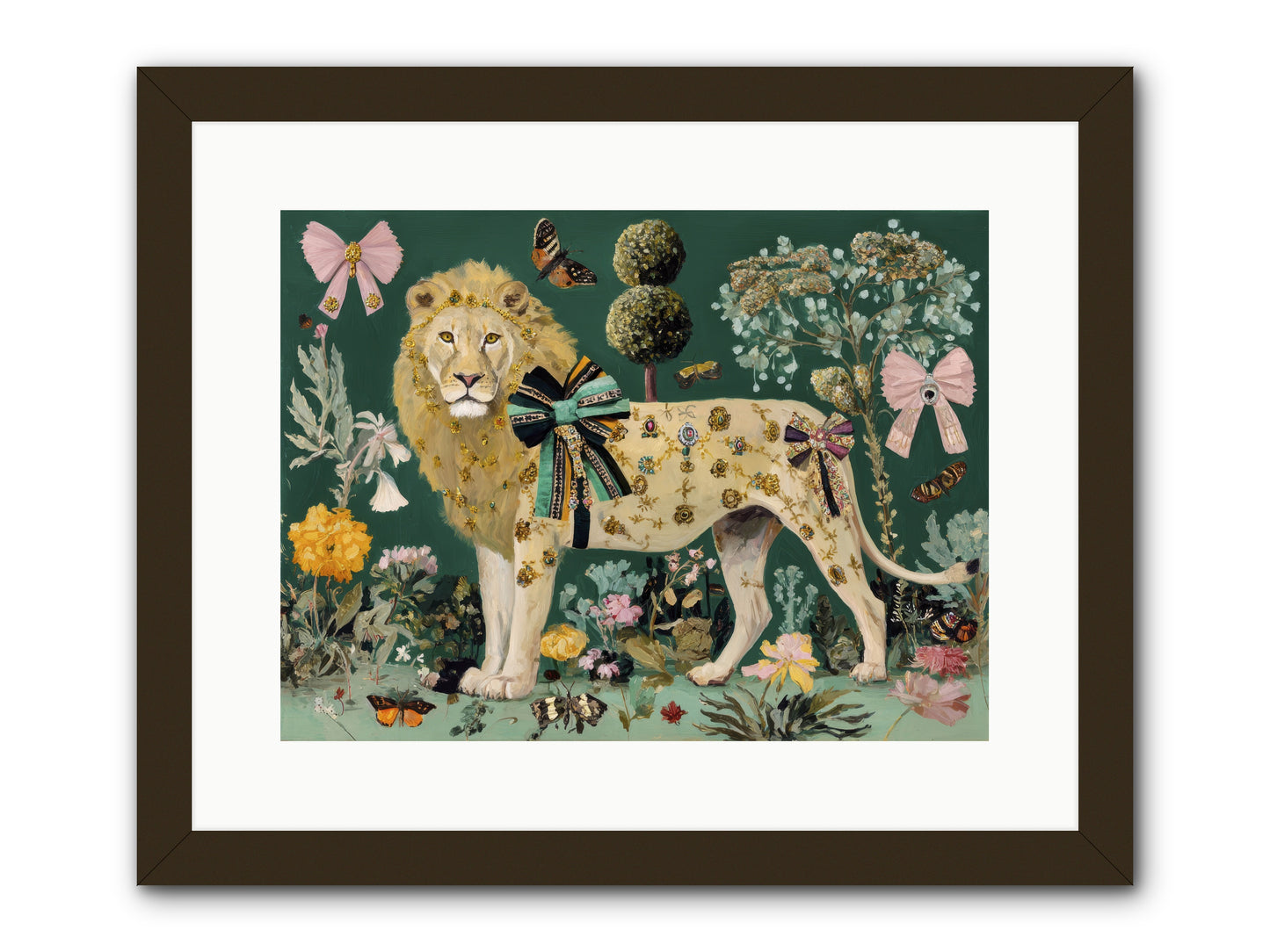 Story woven in light -- Framed Print - Black 16x12