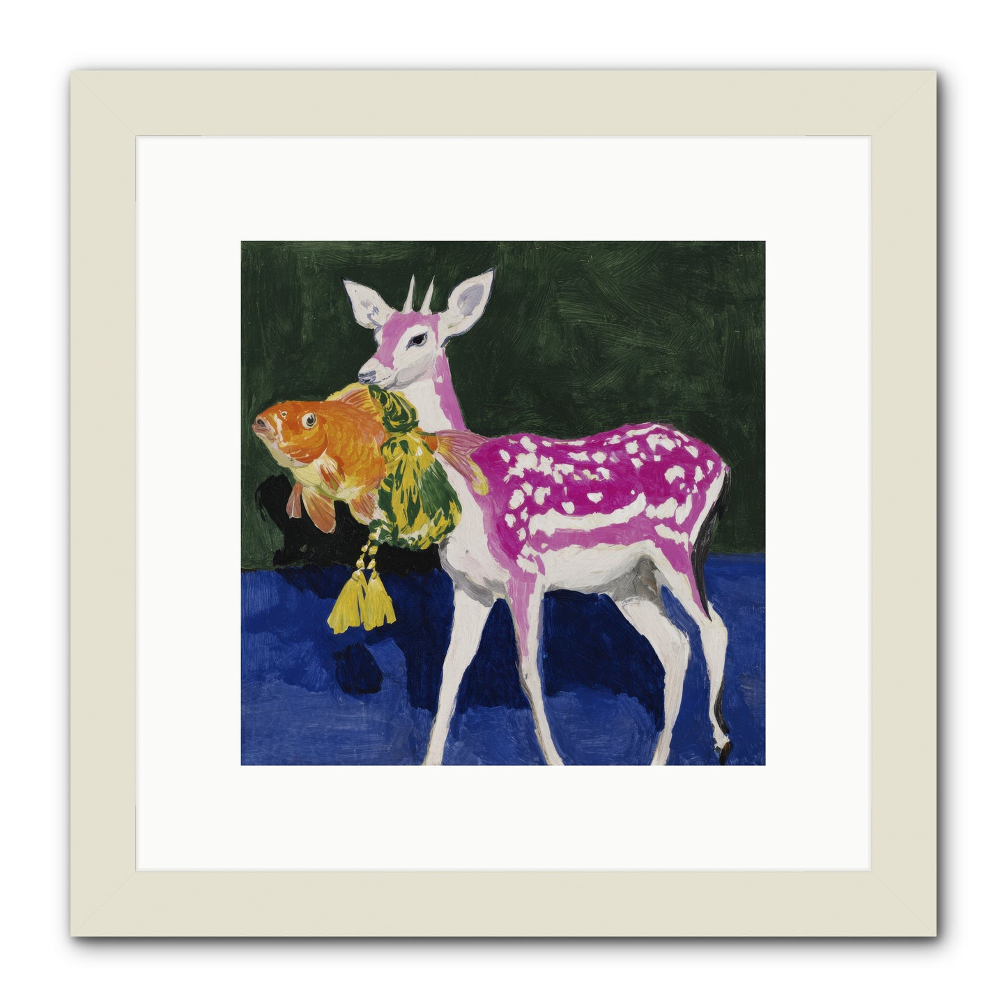 Strange Gifts -- Framed Print - White 10x10