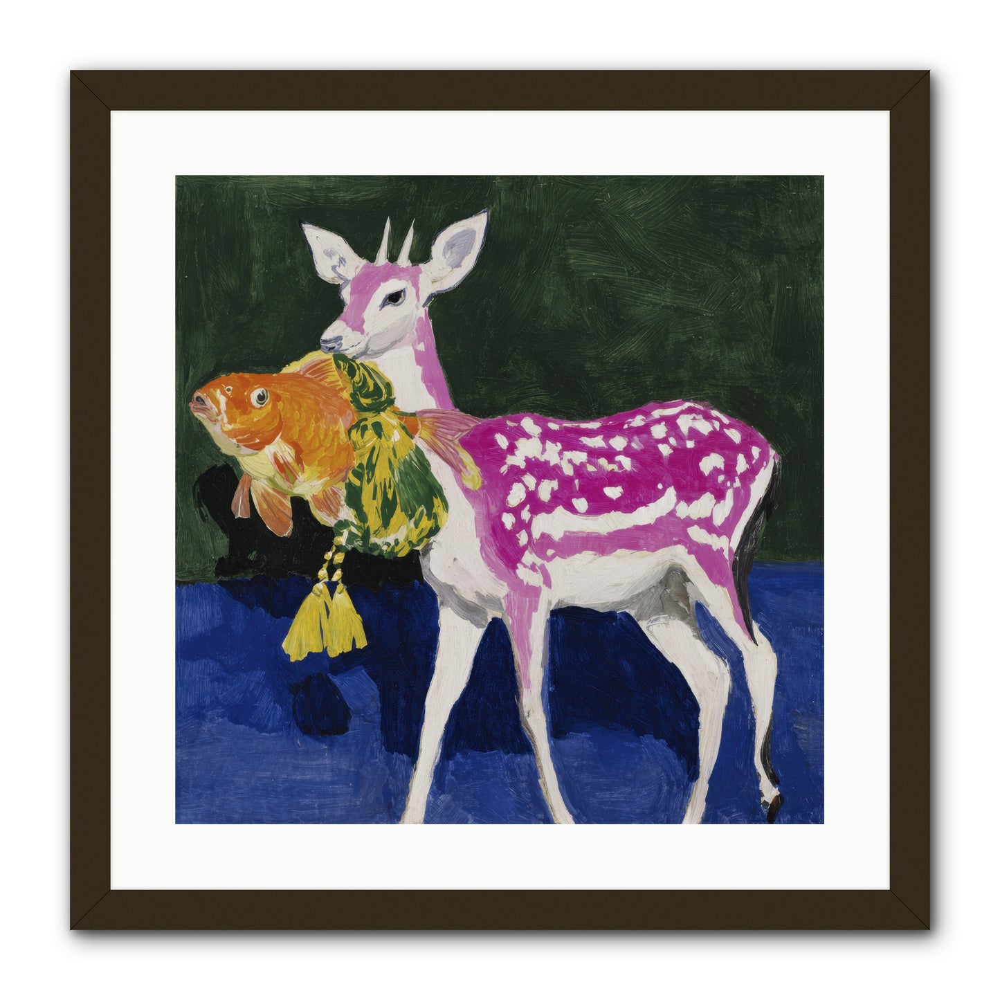 Strange Gifts -- Framed Print - Black 20x20