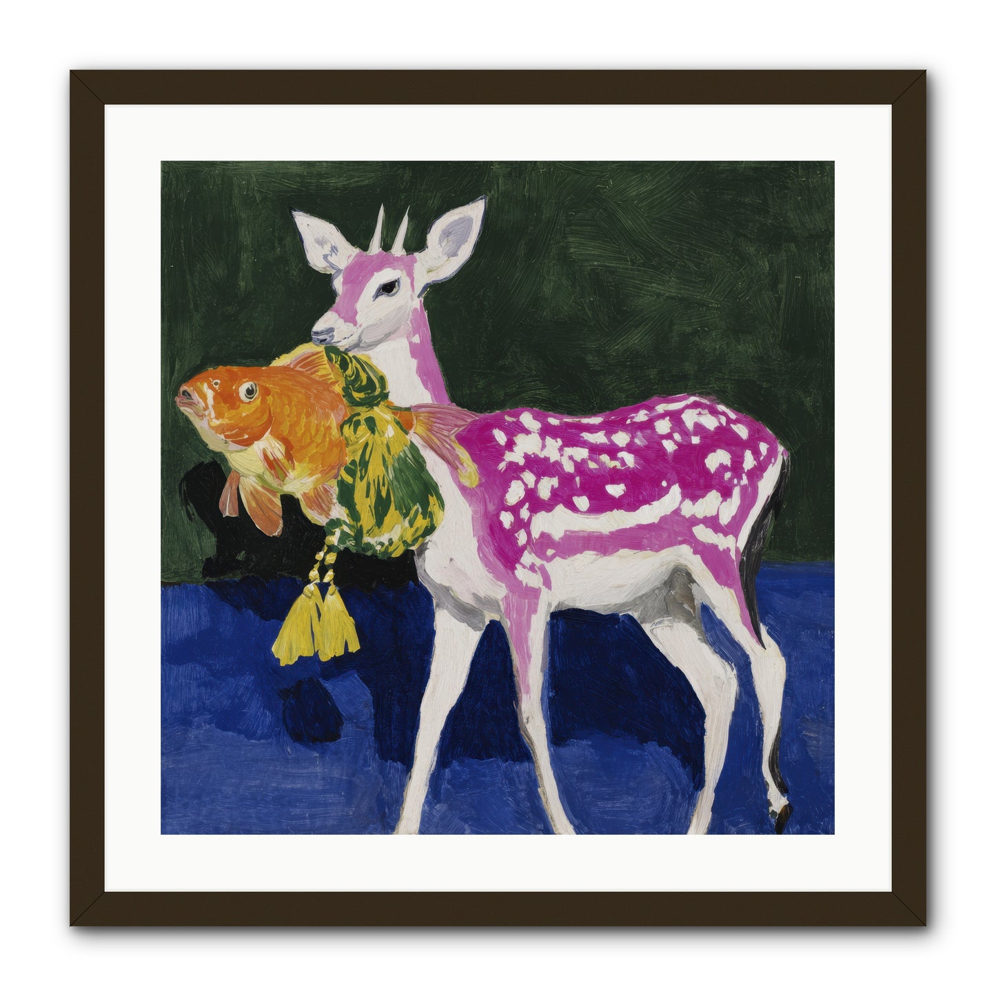 Strange Gifts -- Framed Print - Black 24x24