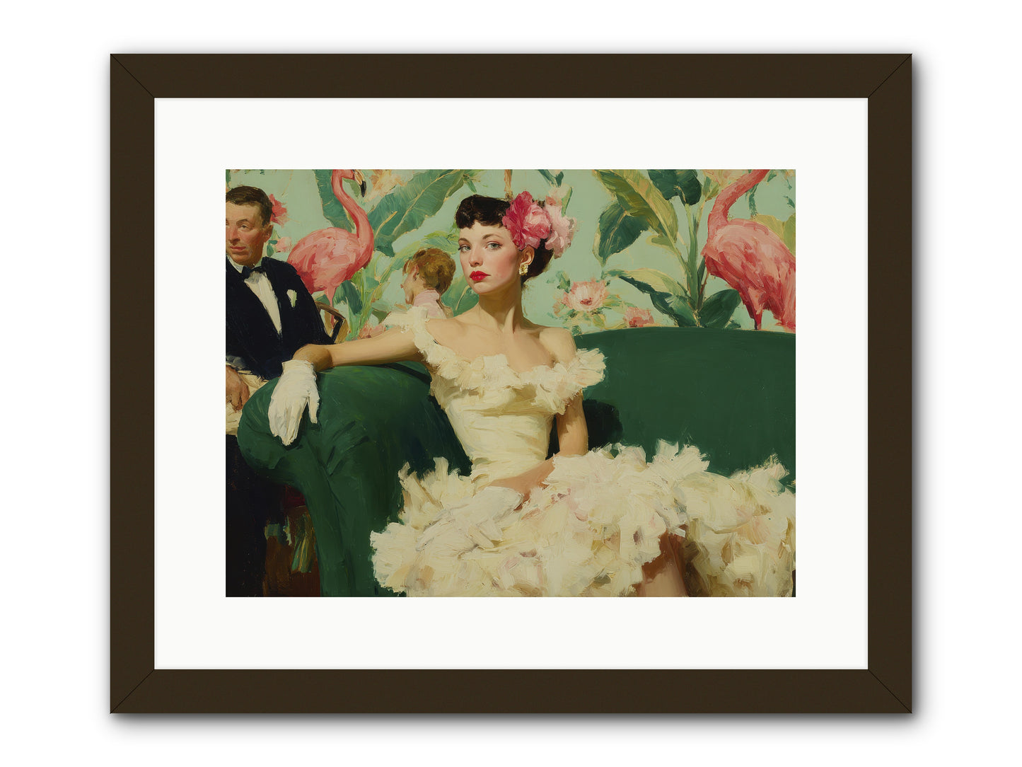 Strategic Patience -- Framed Print - Black 16x12