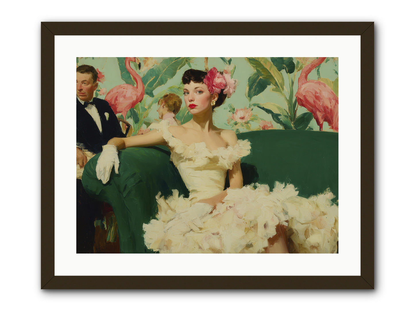 Strategic Patience -- Framed Print - Black 24x18