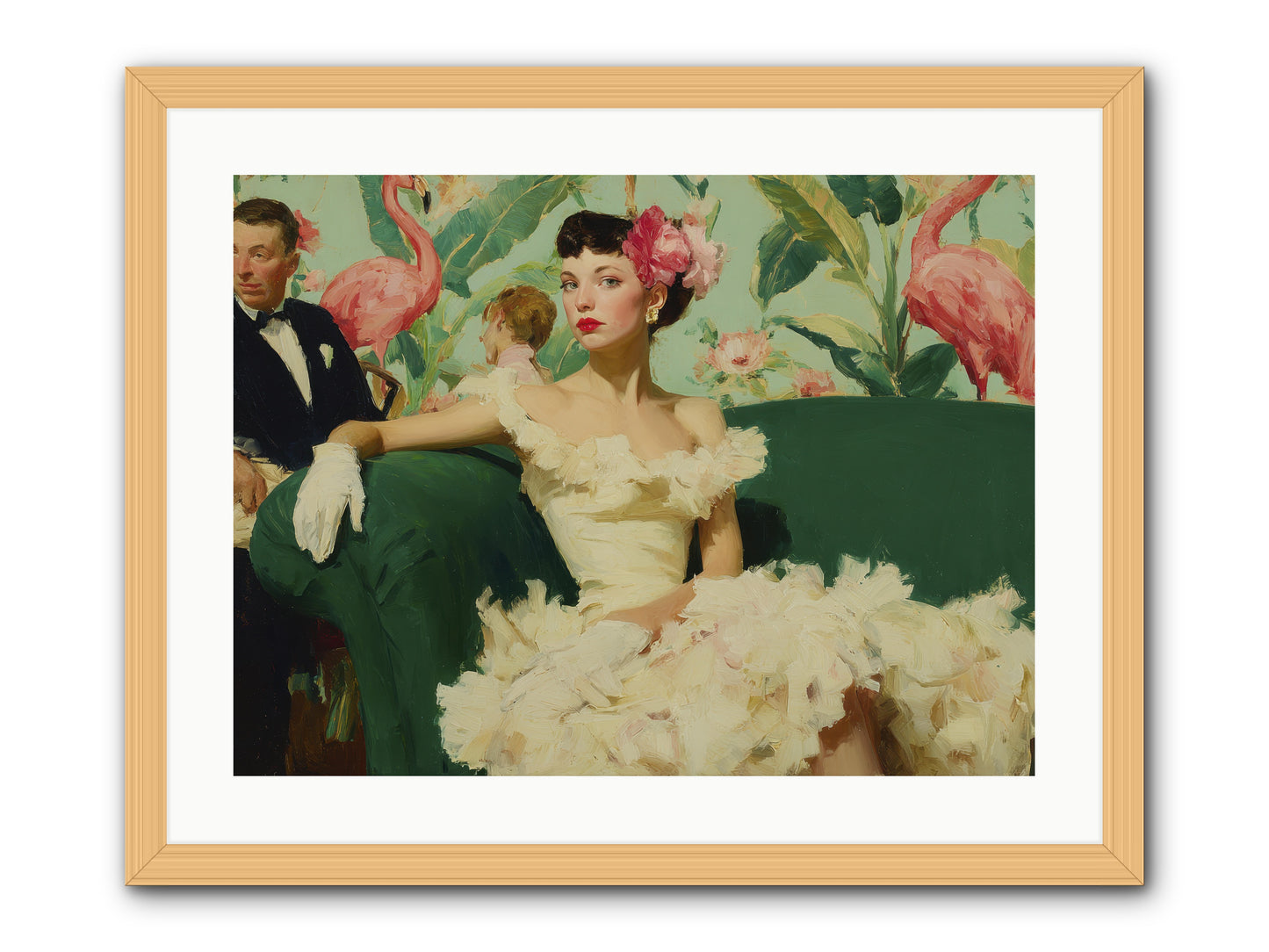 Strategic Patience -- Framed Print - Natural 24x18