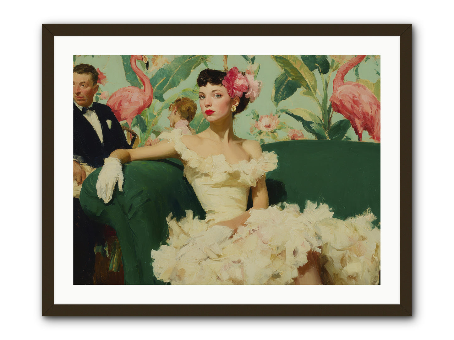 Strategic Patience -- Framed Print - Black 32x24