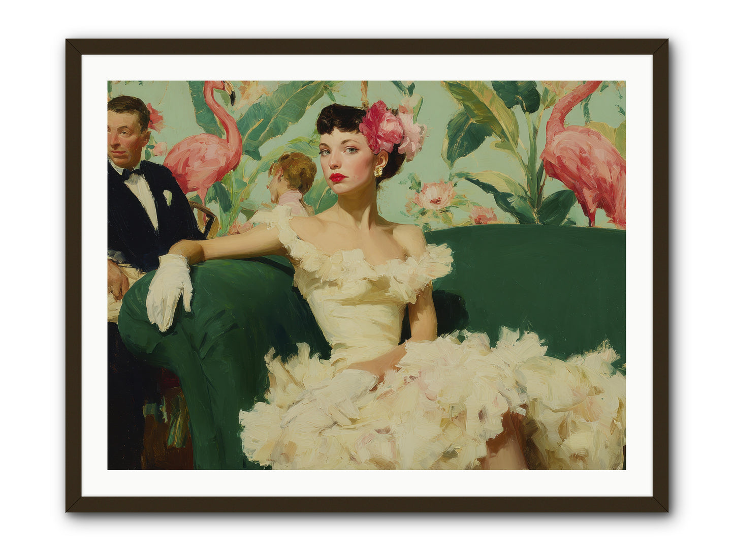 Strategic Patience -- Framed Print - Black 40x30