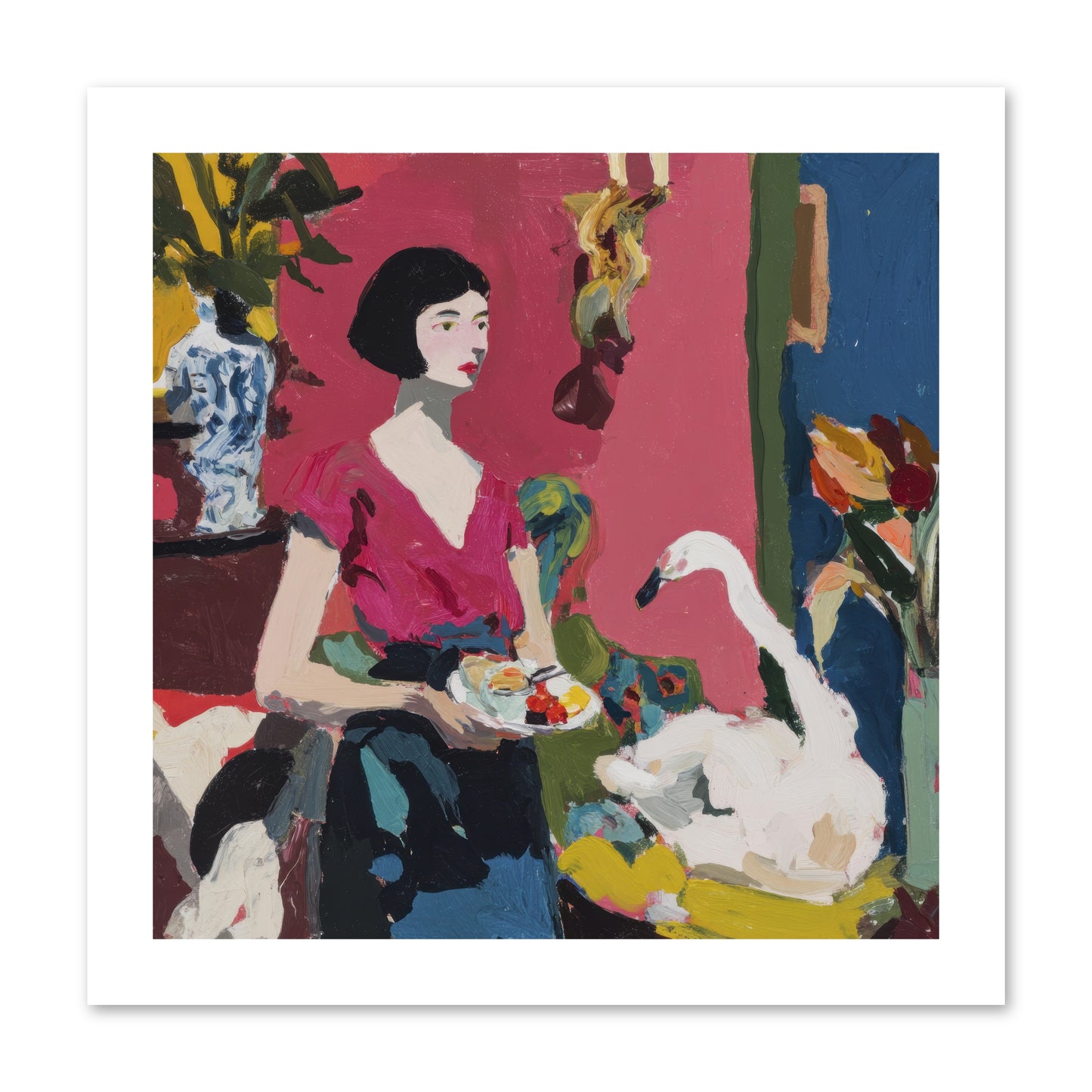 Studio Companions -- Paper Print 12x12