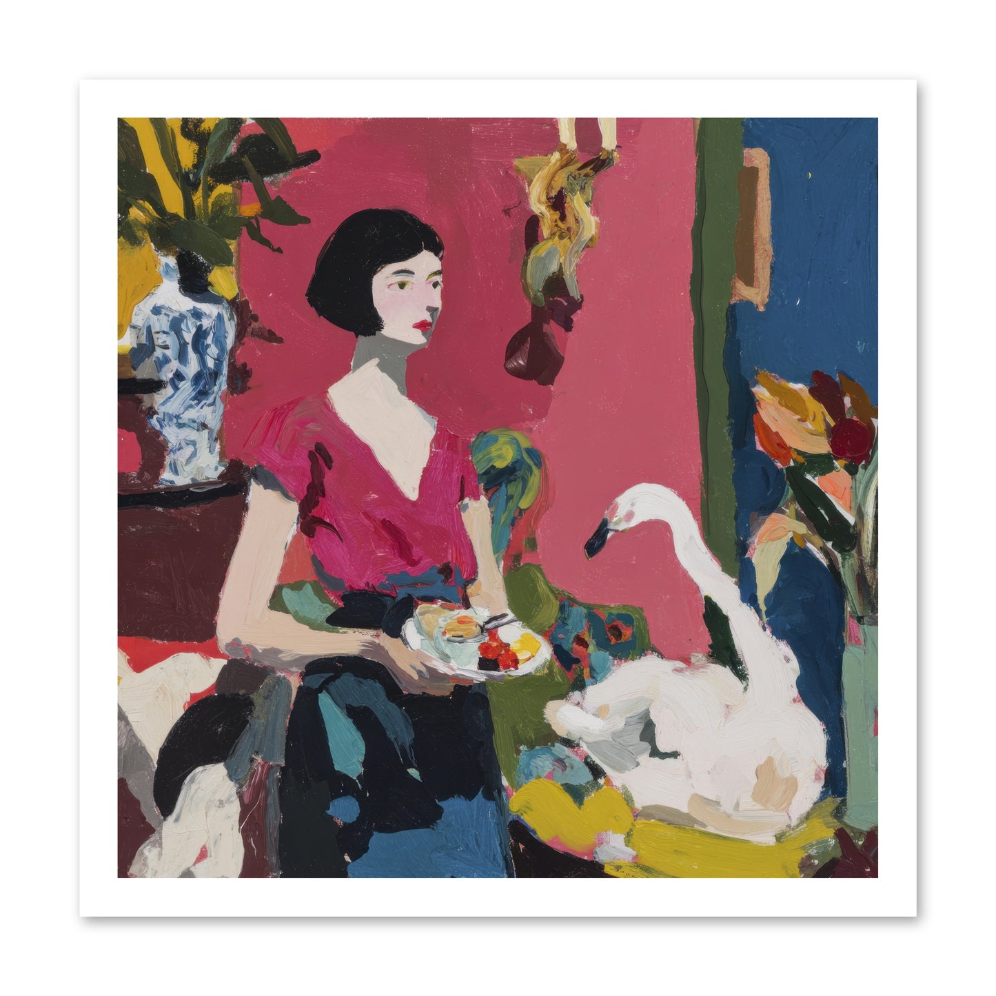 Studio Companions -- Paper Print 20x20