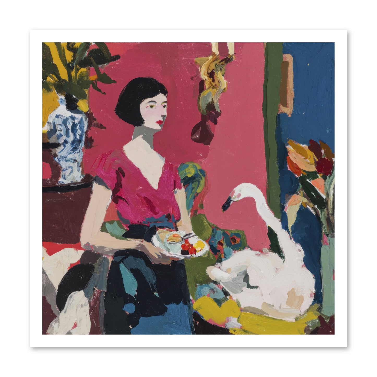 Studio Companions -- Paper Print 24x24