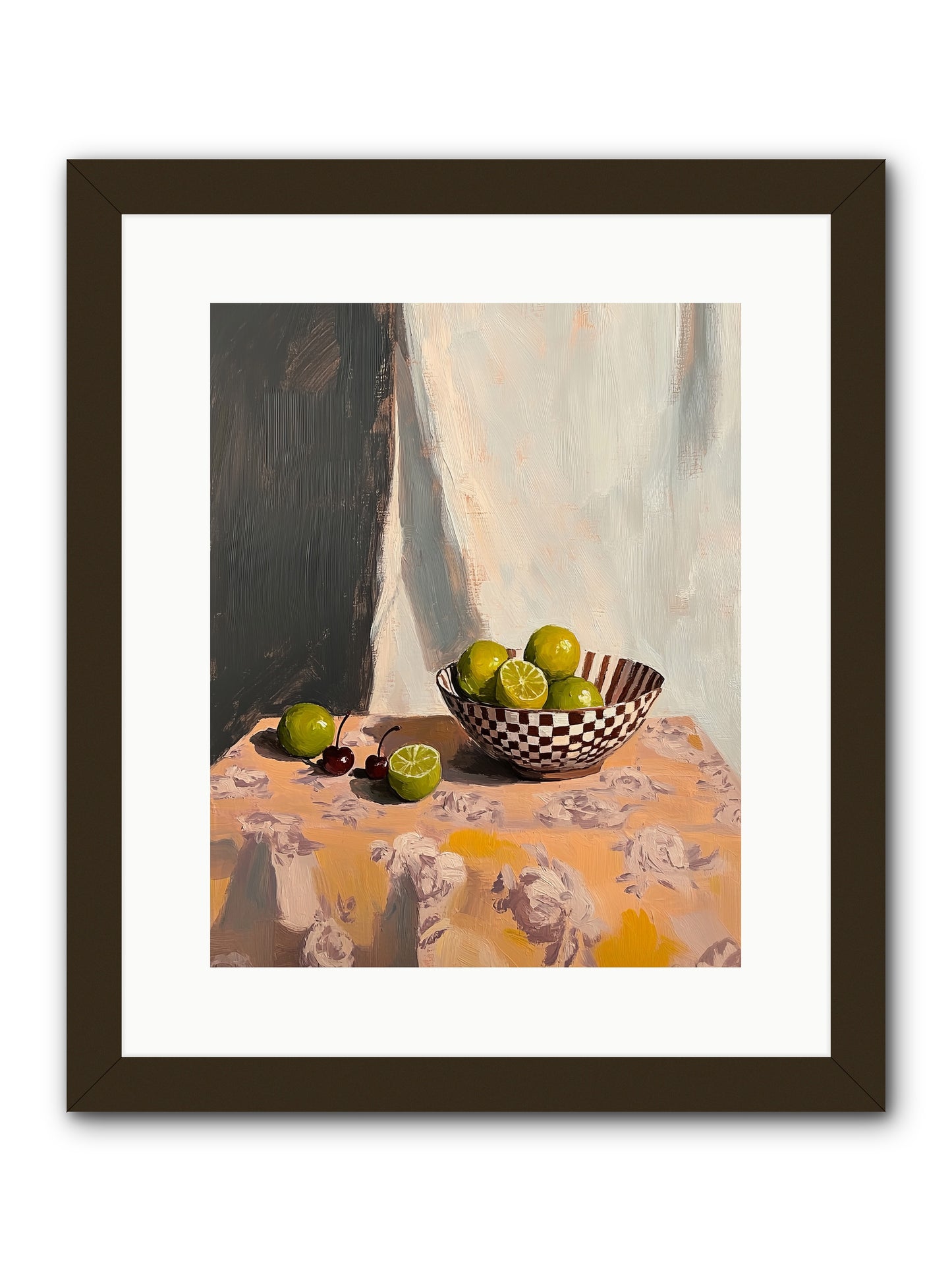 Studio Light -- Framed Print - Black 12x15