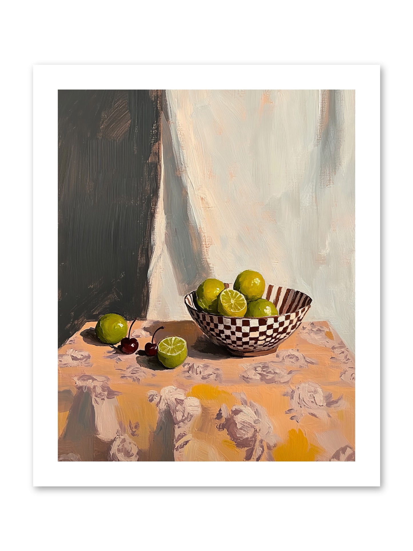 Studio Light -- Loose Canvas Print 12x15