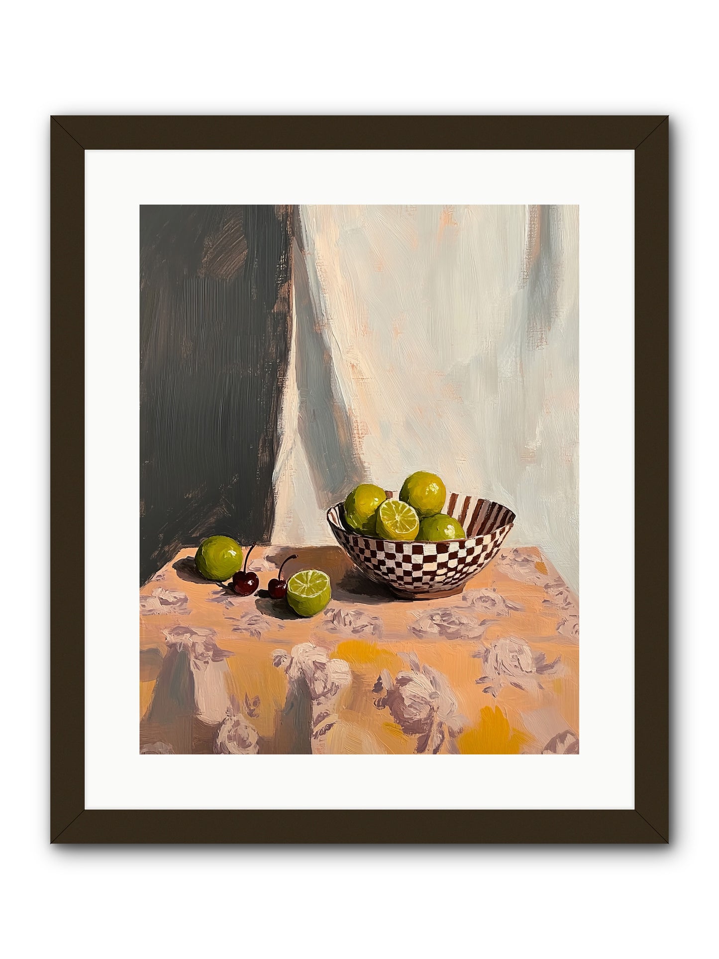 Studio Light -- Framed Print - Black 16x20