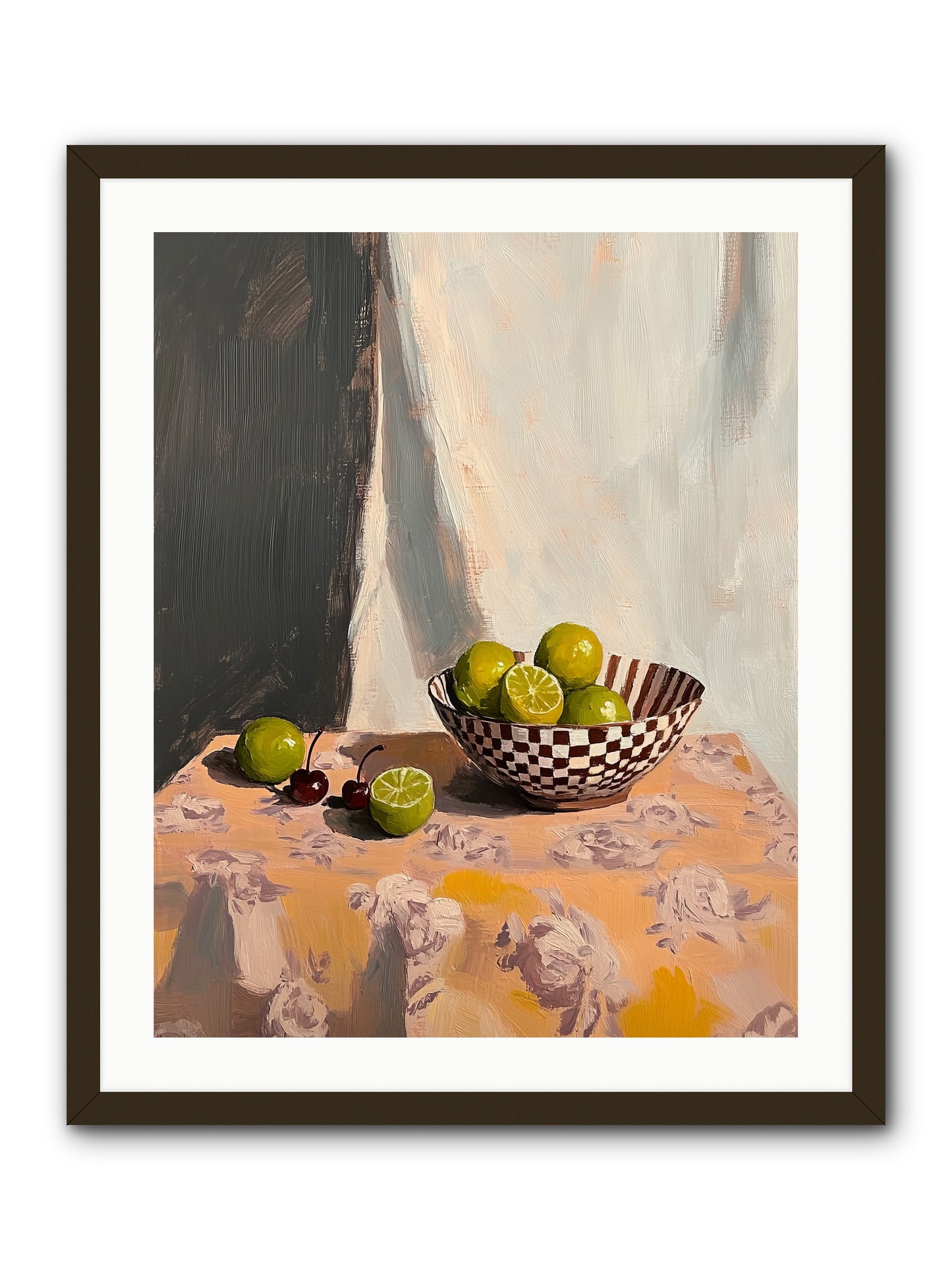 Studio Light -- Framed Print - Black 24x30