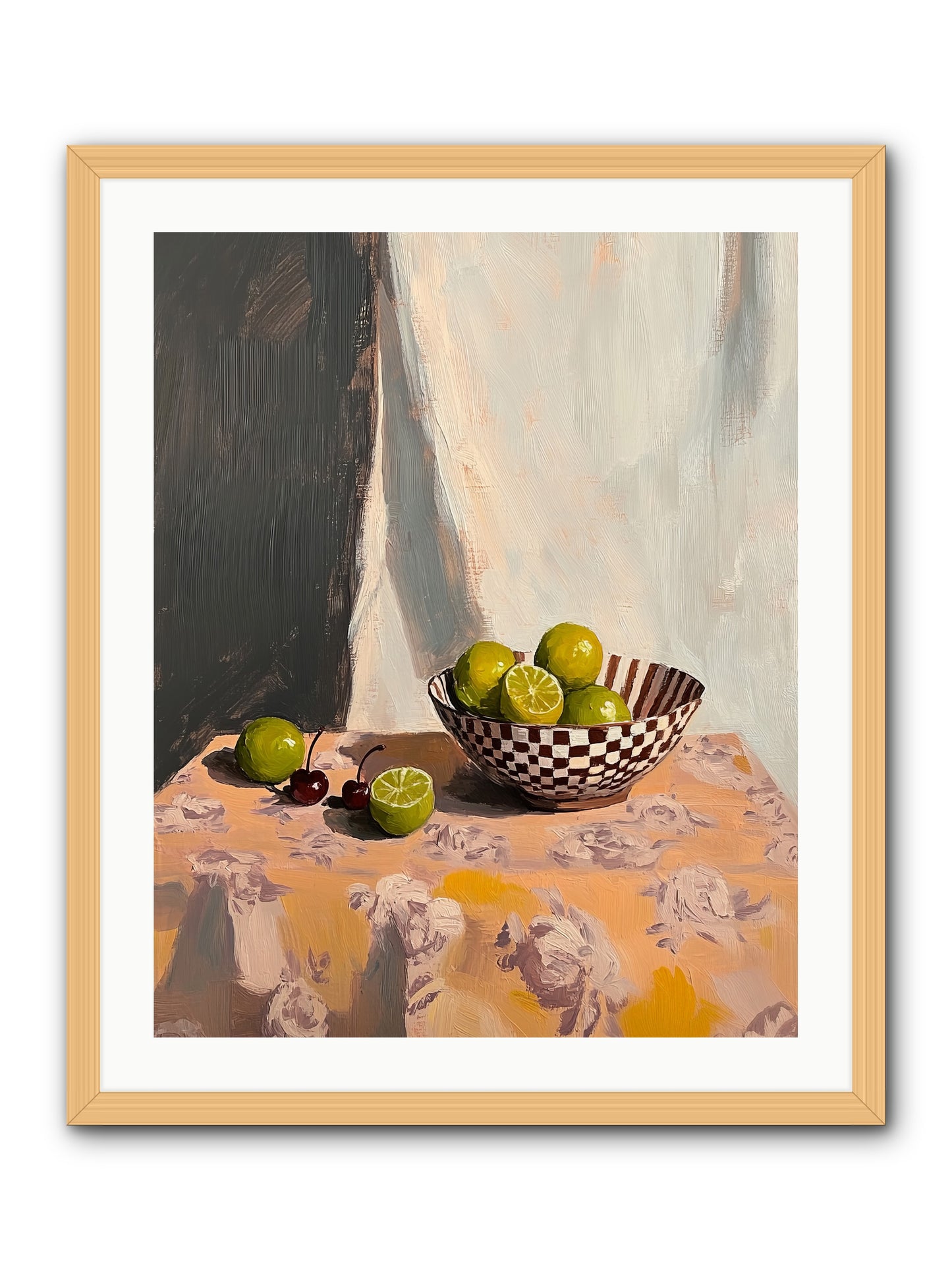 Studio Light -- Framed Print - Natural 24x30