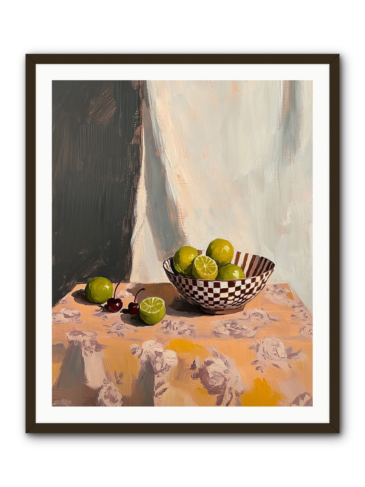 Studio Light -- Framed Print - Black 32x40