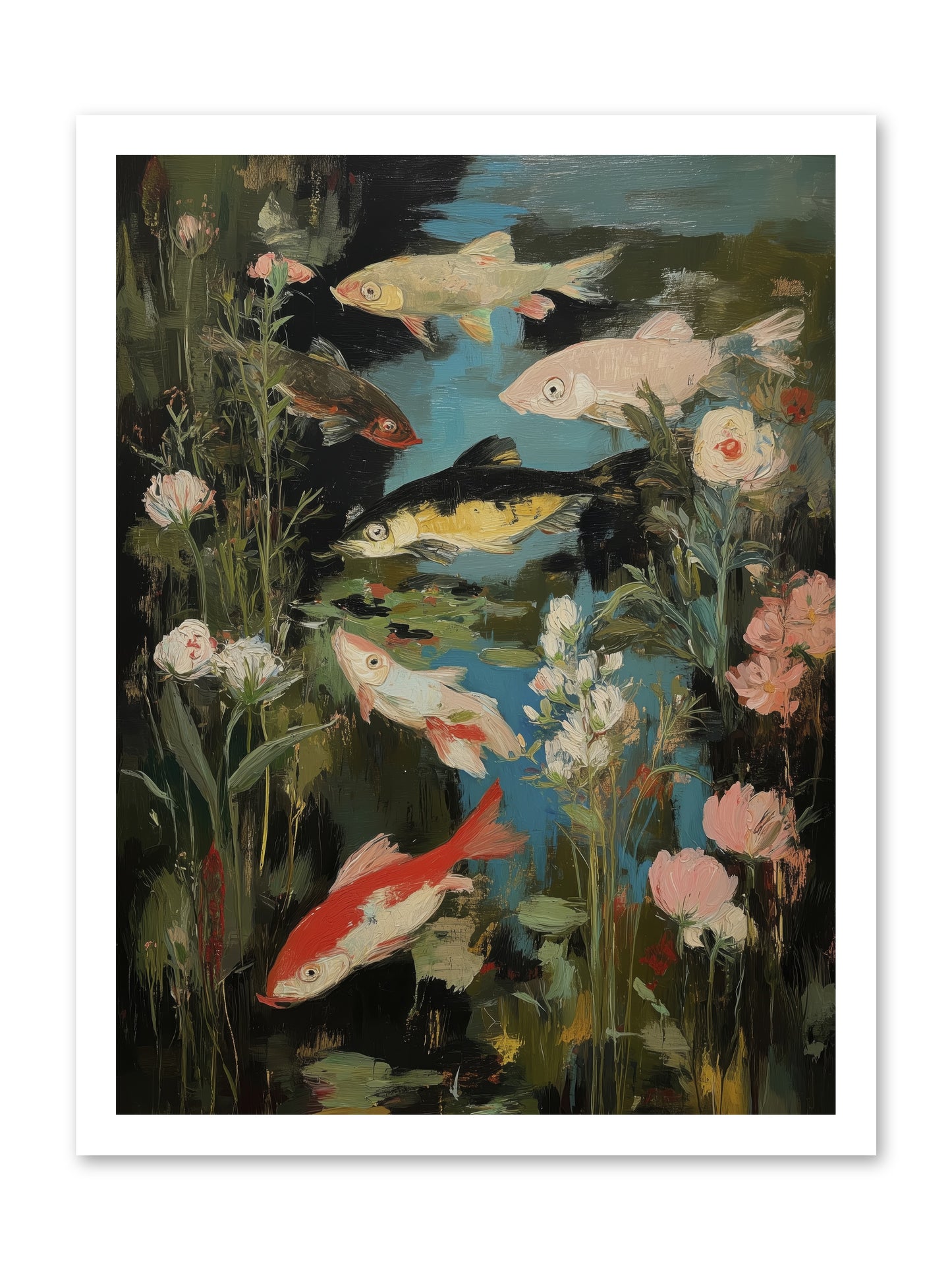 Submerged Prairie -- Paper Print 18x24