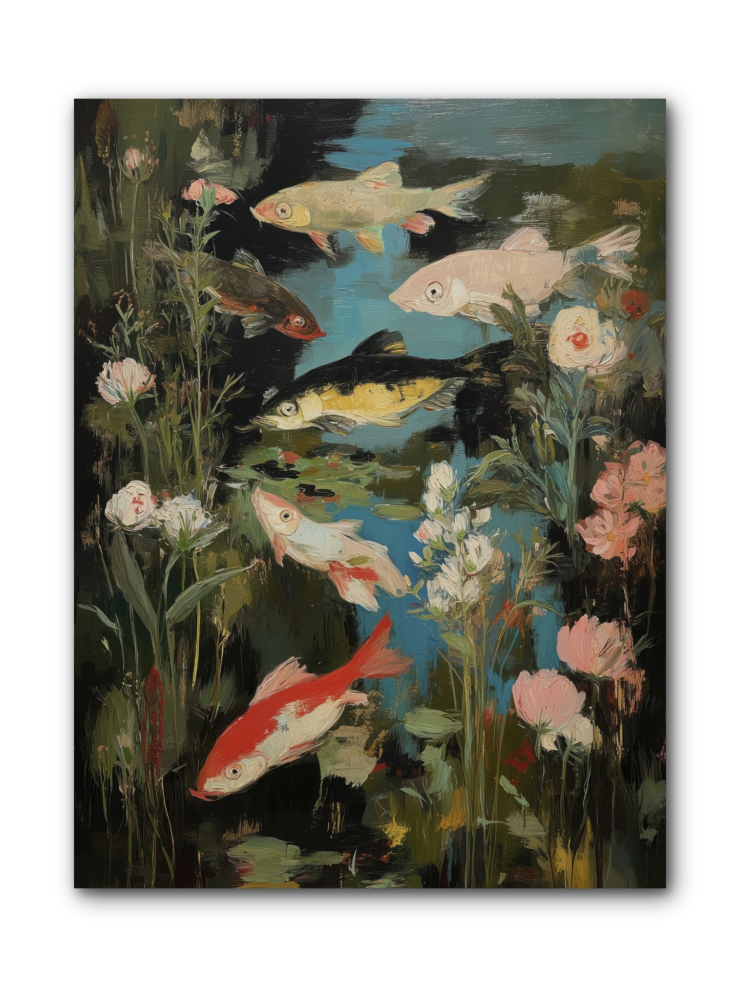 Submerged Prairie -- Wrapped Canvas 9x12