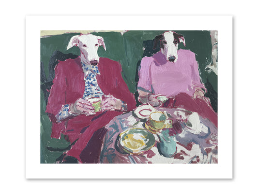 Such Good Manners -- Paper Print 12x9