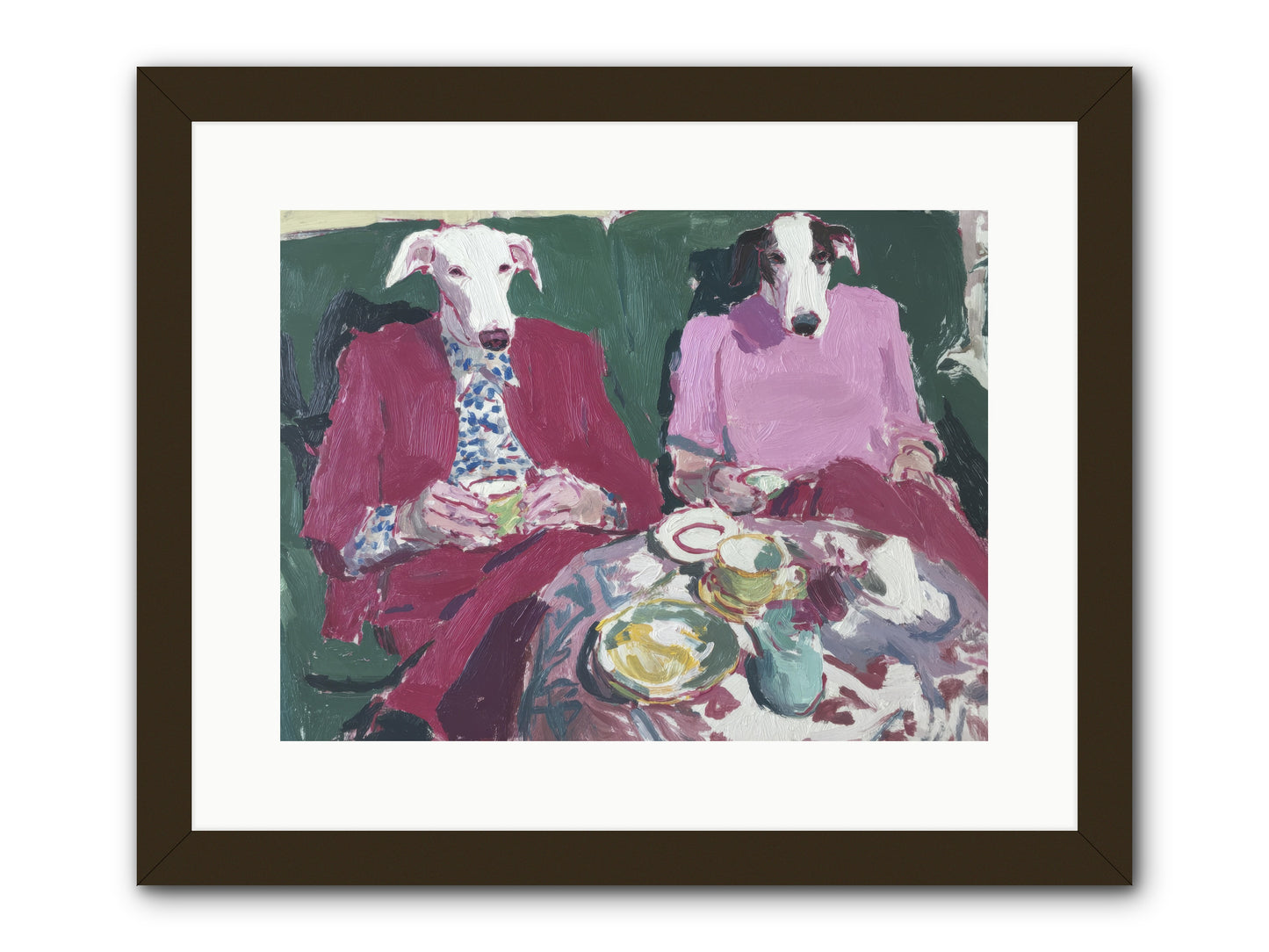 Such Good Manners -- Framed Print - Black 16x12