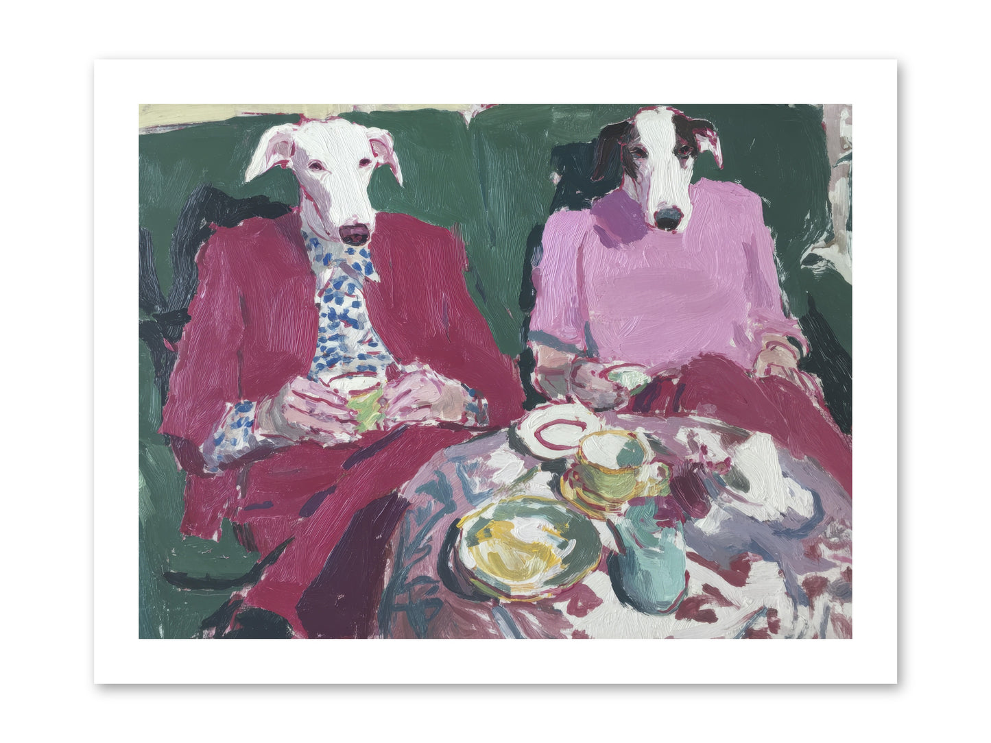 Such Good Manners -- Paper Print 16x12