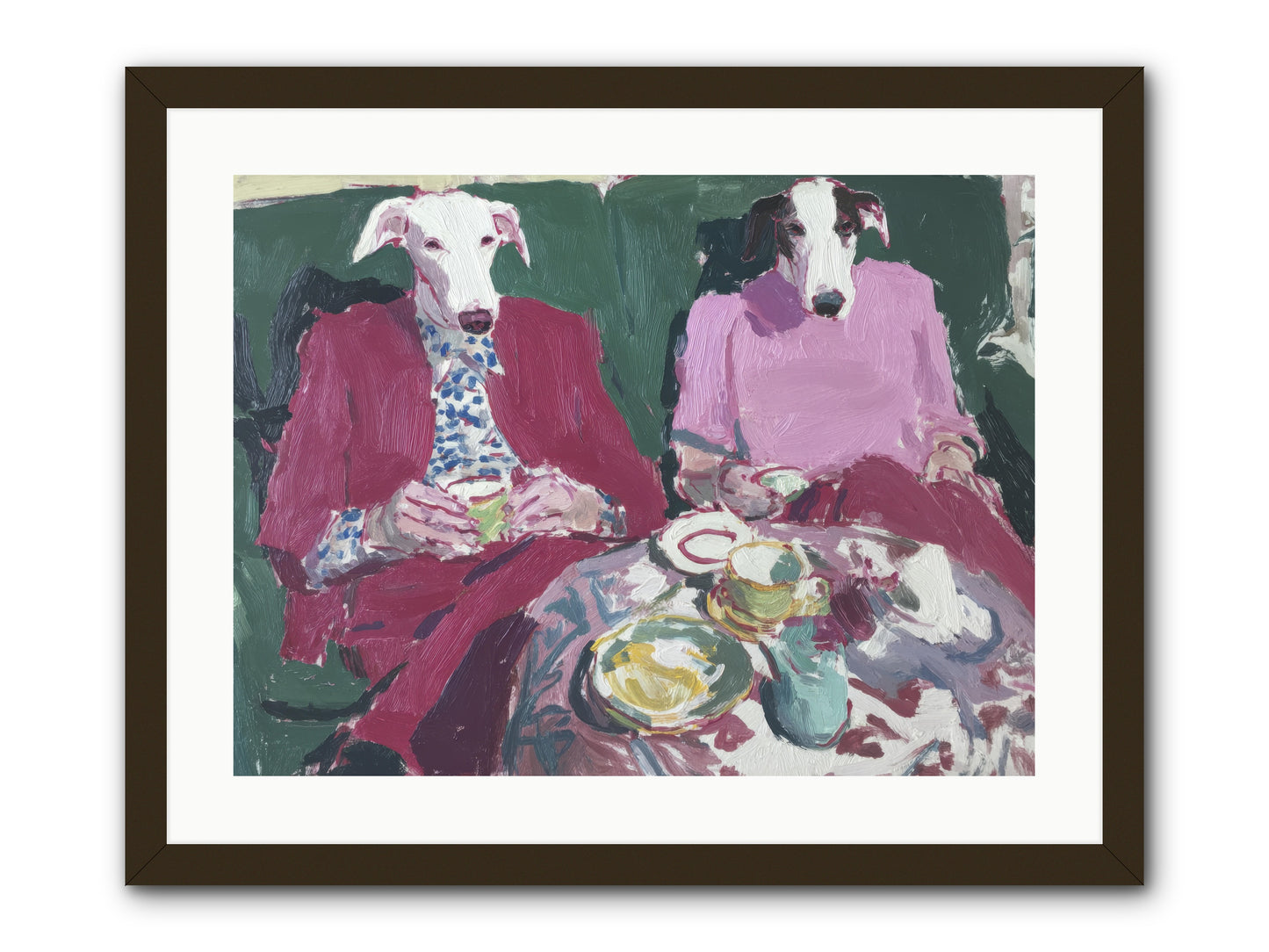 Such Good Manners -- Framed Print - Black 24x18