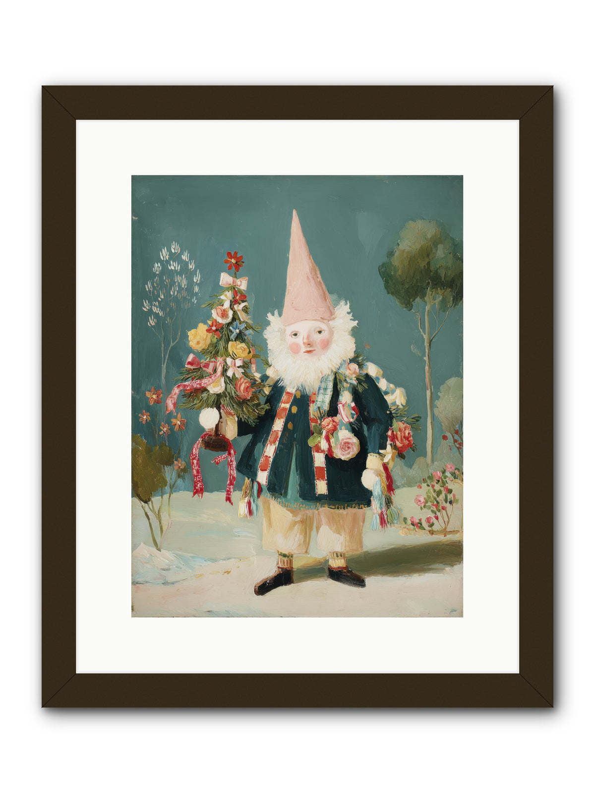 Sugar-Dusted & Darling -- Framed Print - Black 12x16