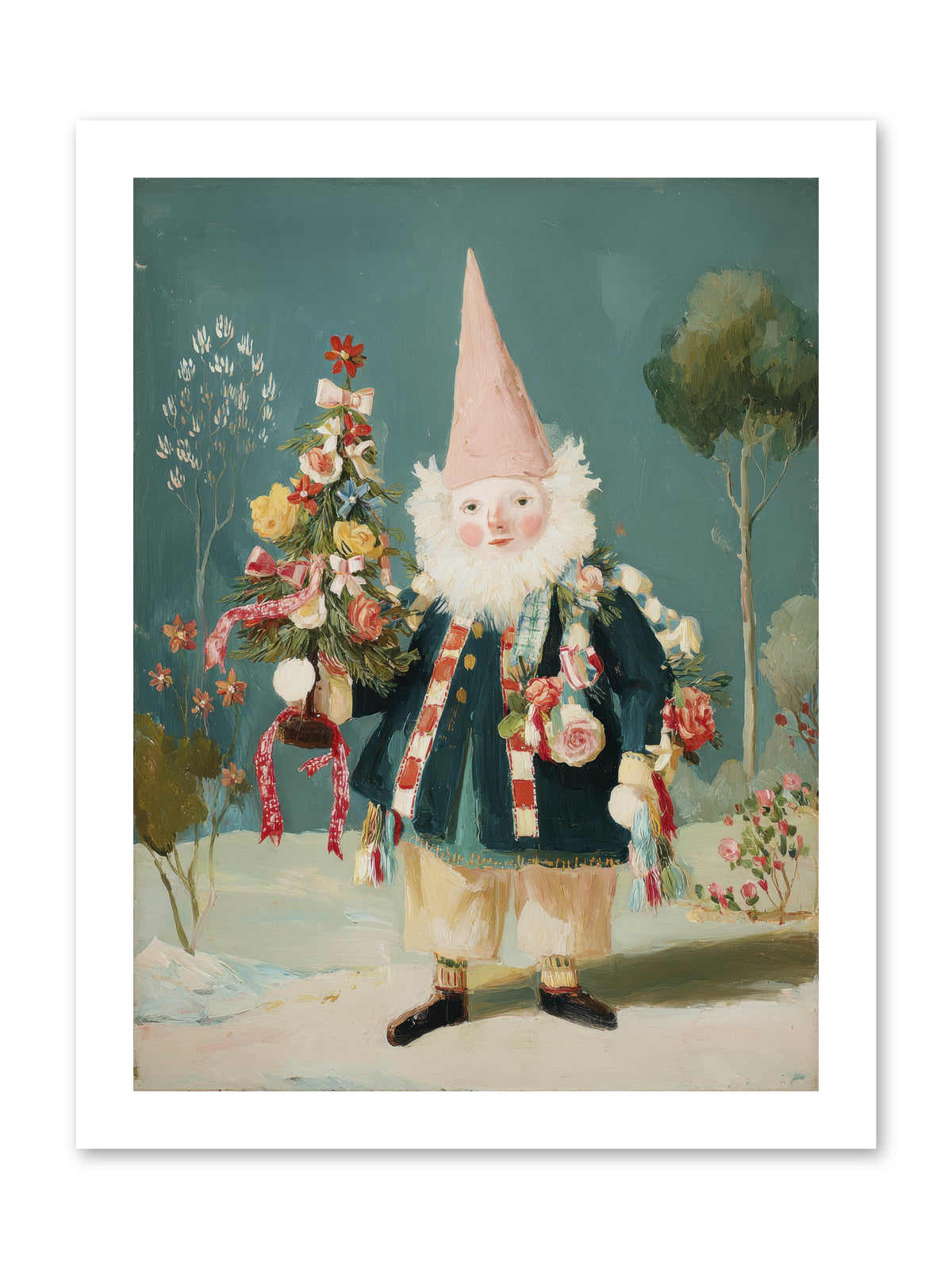 Sugar-Dusted & Darling -- Paper Print 12x16