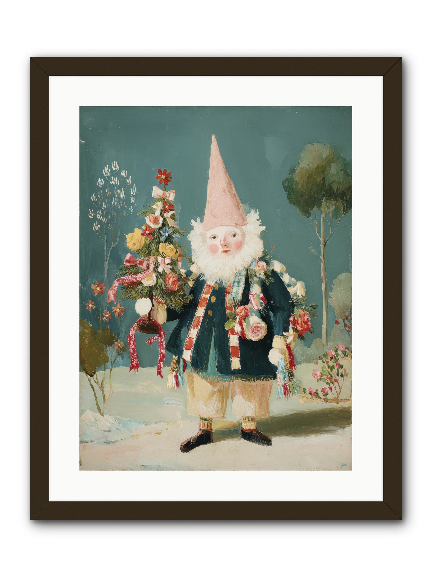Sugar-Dusted & Darling -- Framed Print - Black 18x24