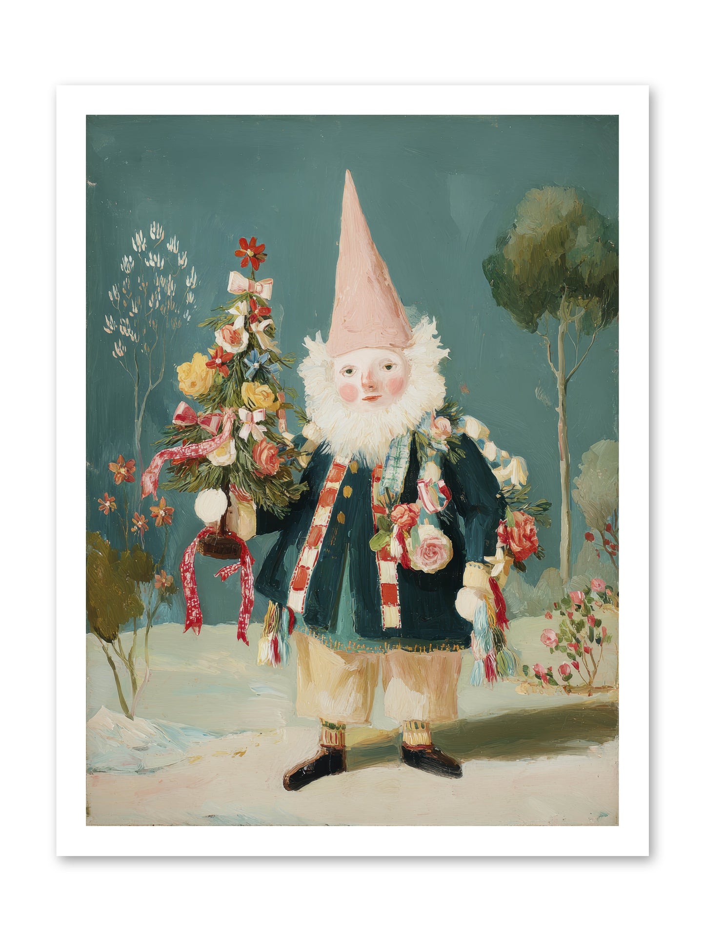 Sugar-Dusted & Darling -- Loose Canvas Print 18x24