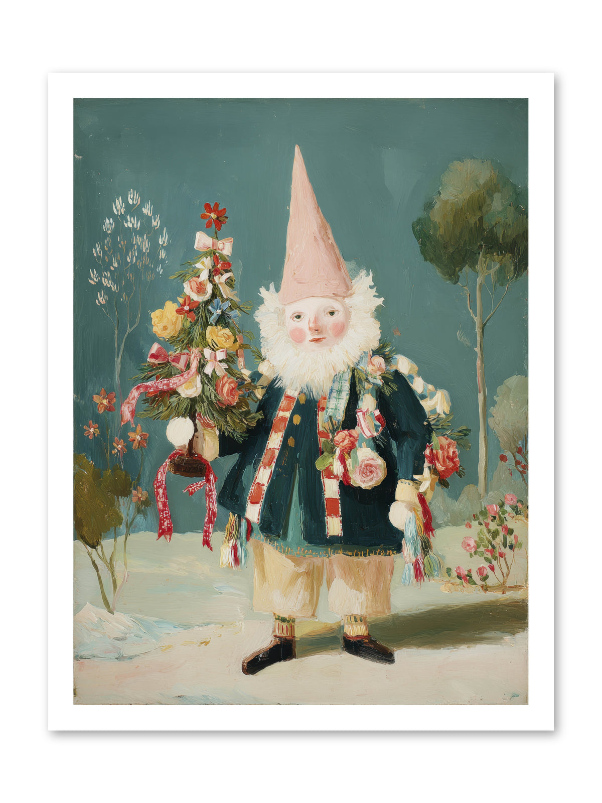 Sugar-Dusted & Darling -- Paper Print 18x24