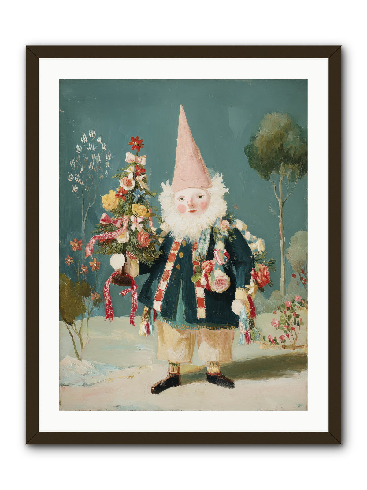 Sugar-Dusted & Darling -- Framed Print - Black 24x32