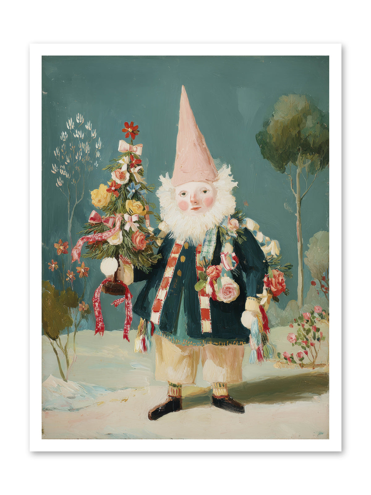 Sugar-Dusted & Darling -- Paper Print 24x32
